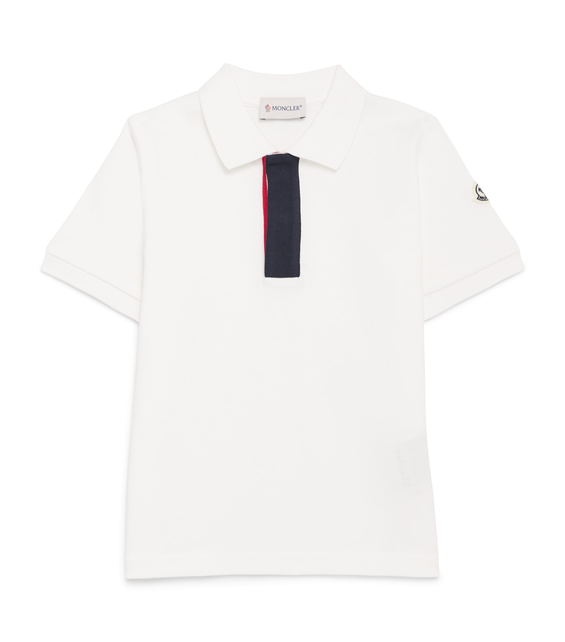 Moncler Enfant Cotton Piqué Polo Shirt (4-6 Years) Image 1