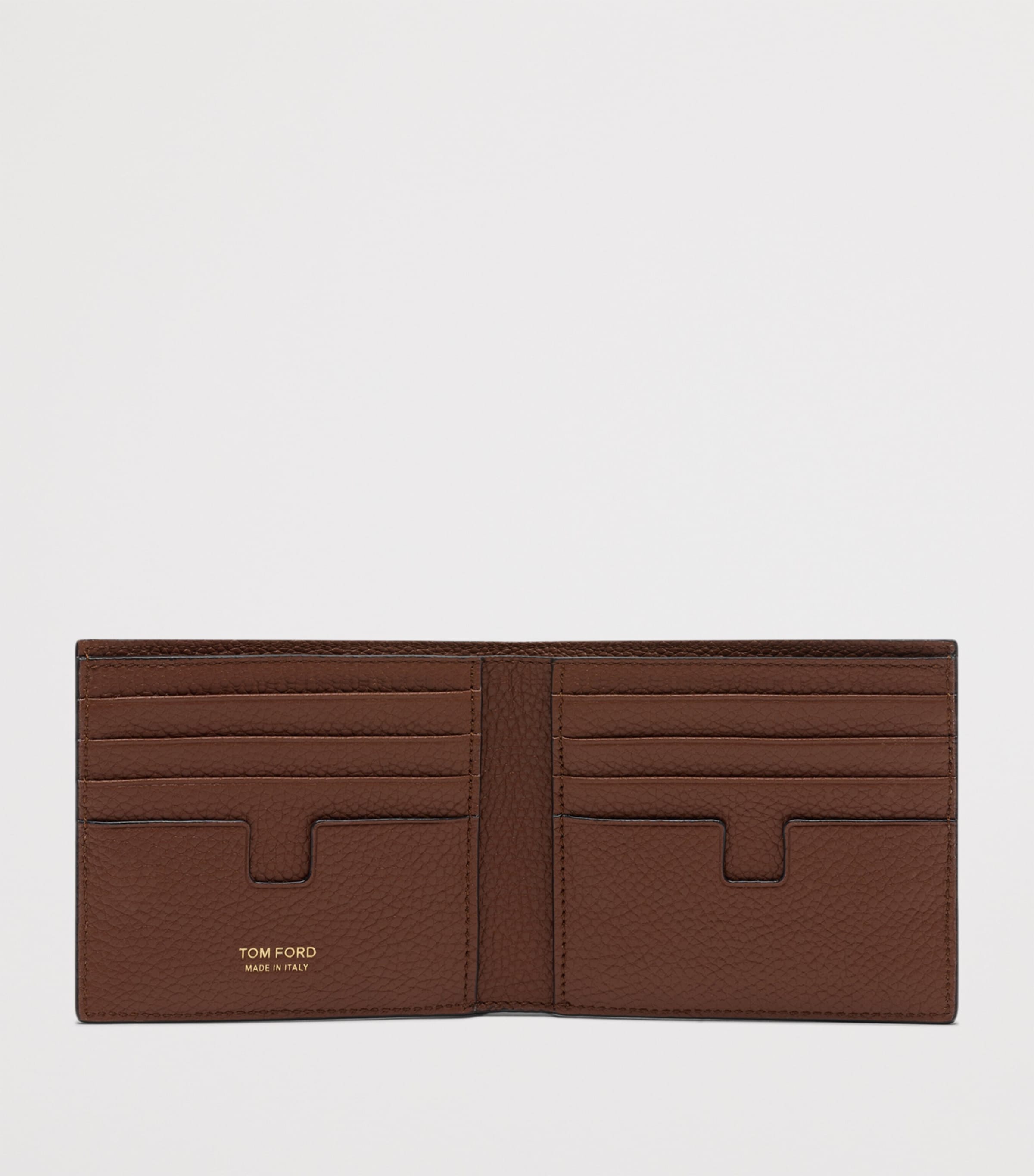 Leather T-Line Classic Bifold Wallet 1B108 Image 3