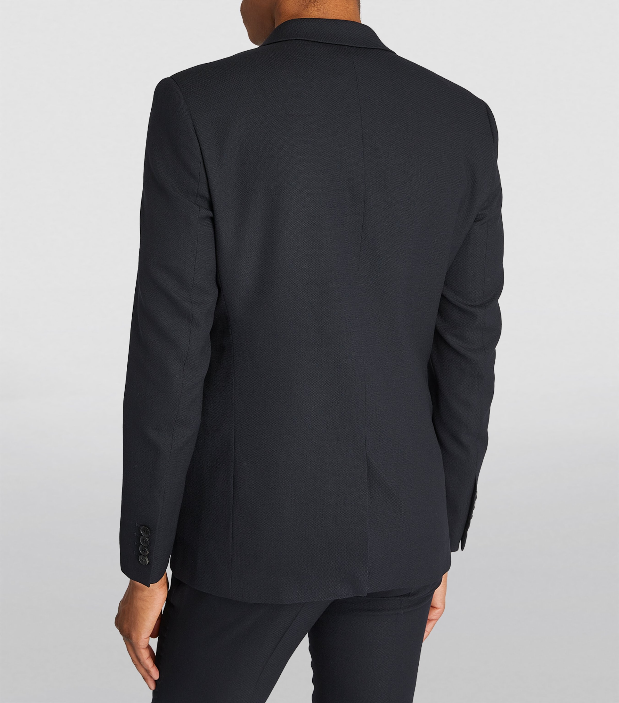 Wool Suit Jacket NAVY BLUE Image 4
