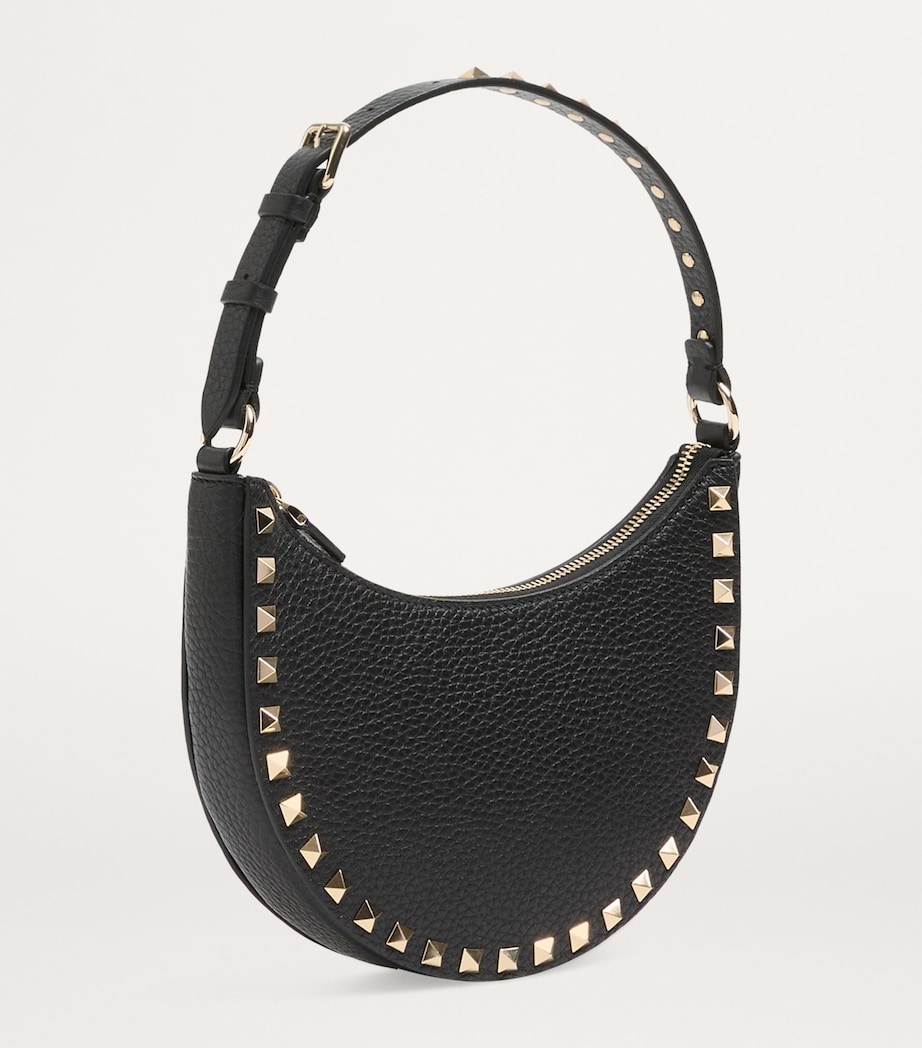 Mini Leather Rockstud Shoulder Bag 0NO Image 4