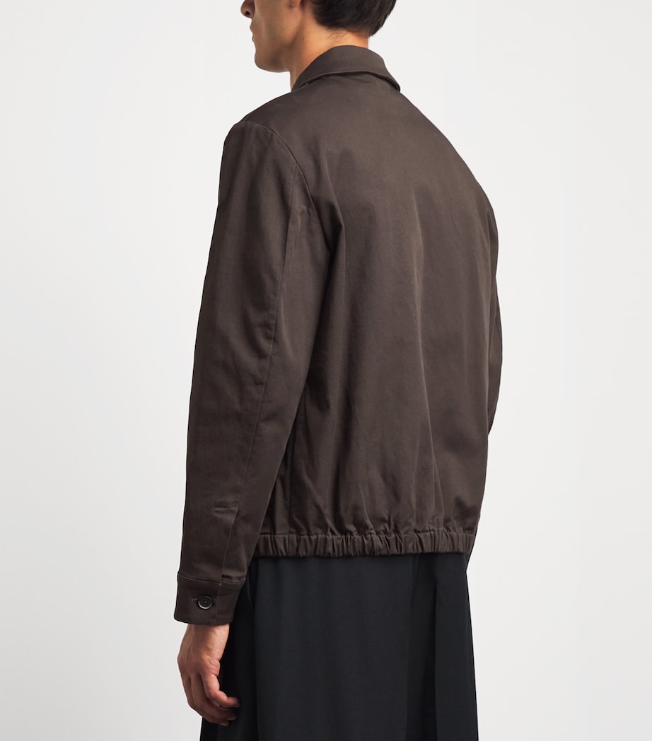 Barena Mens Gabardine Field Jacket Bruno Image 5