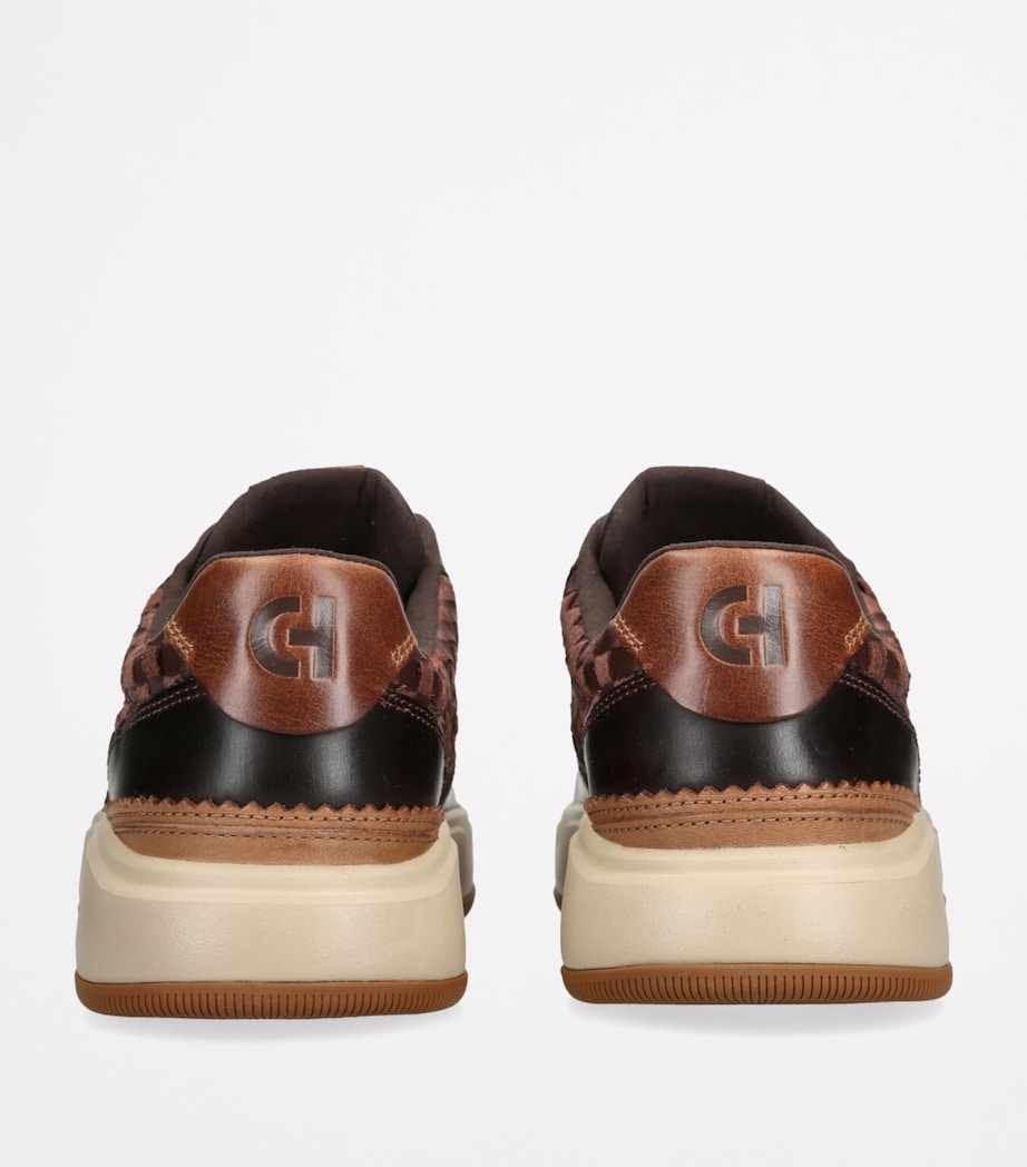 Cole Haan Leather GrandPrø Crossover Sneakers Brown/oth Image 2