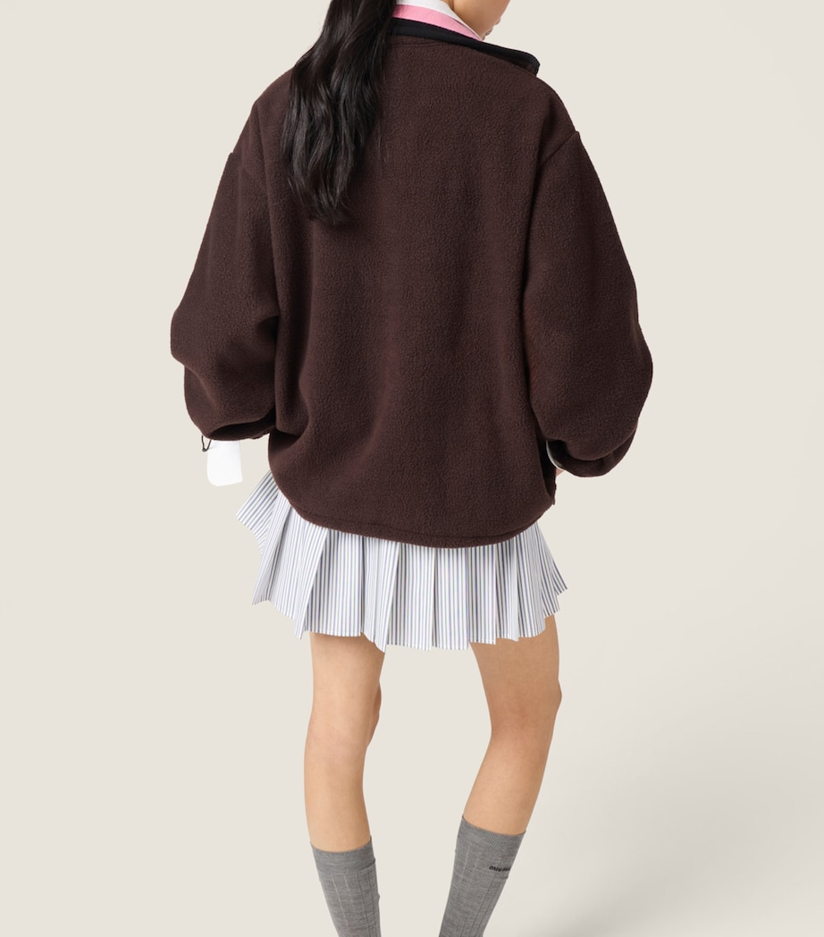 Fleece Zip-Up Jacket F0192 Image 3