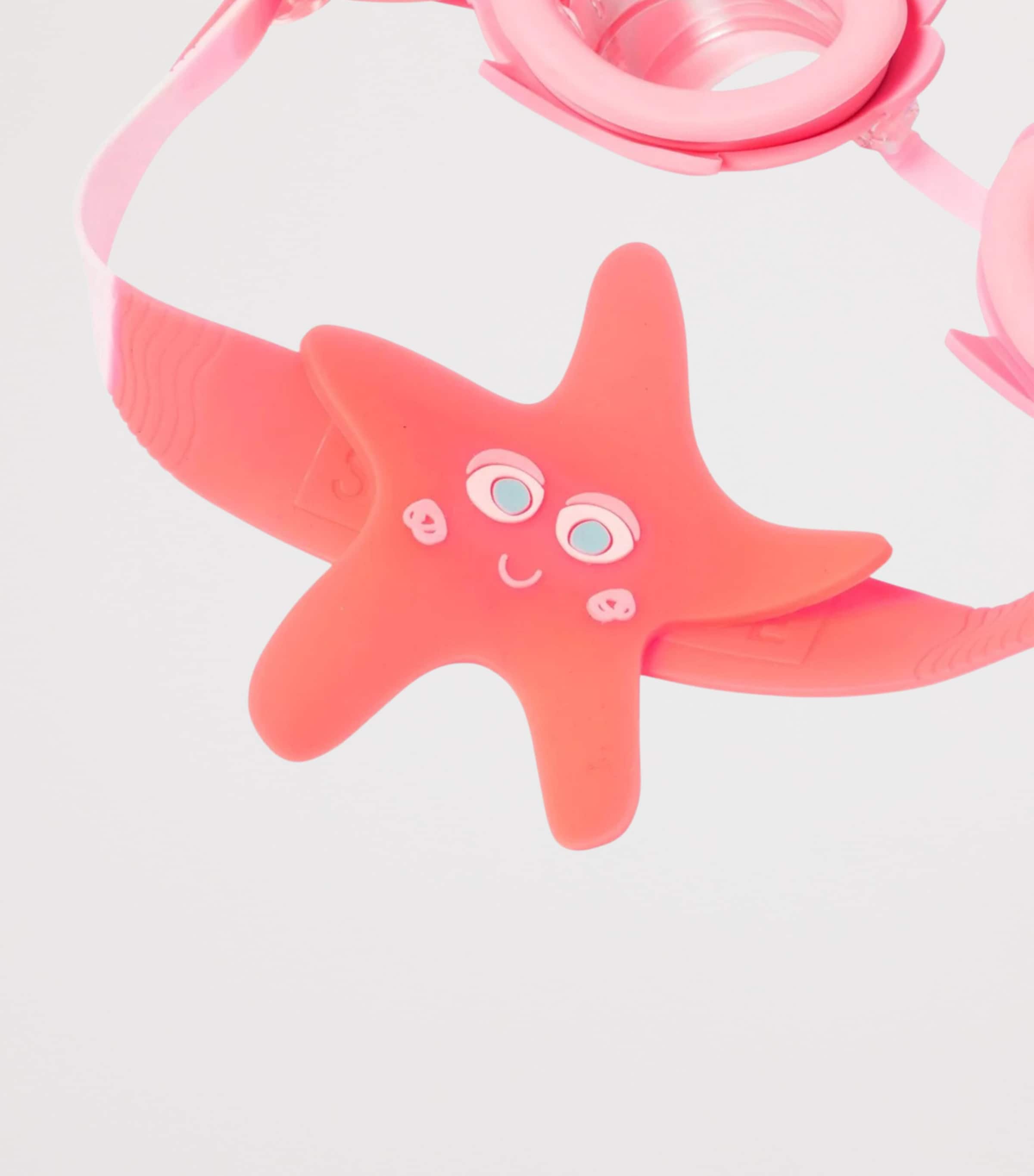 Sunnylife Kids Melody Mermaid Mini Goggles Neon Strawberry Image 3