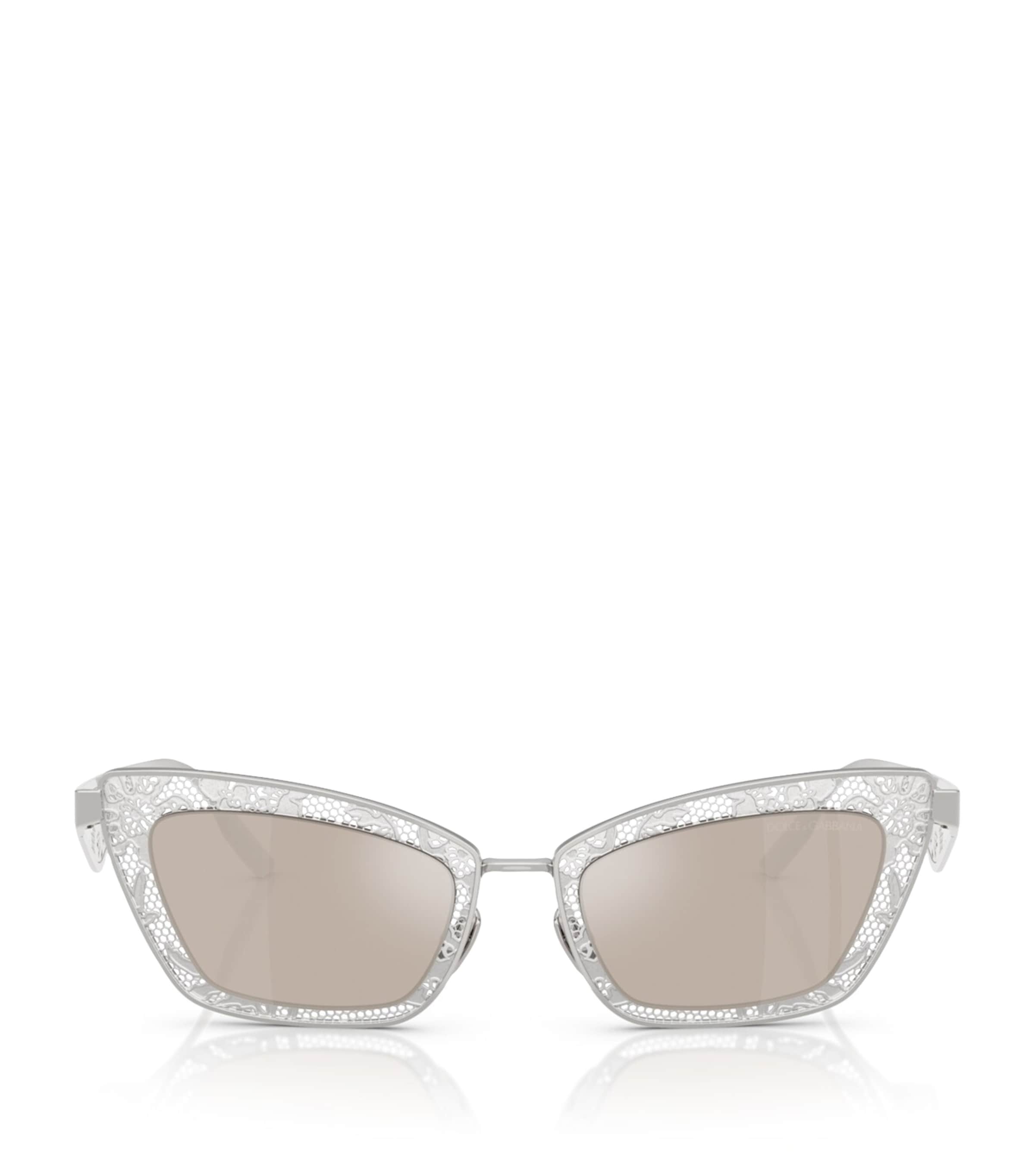 Dolce & Gabbana Steel Square Sunglasses | Holiday Shop | Womens | Sunglasses | Women Accessories | Designers | Dolce & Gabbana