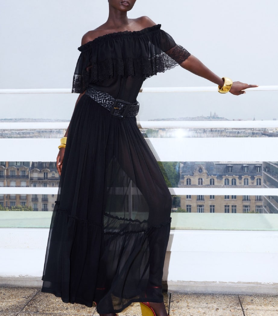 Silk Maxi Skirt 1000 Image 3