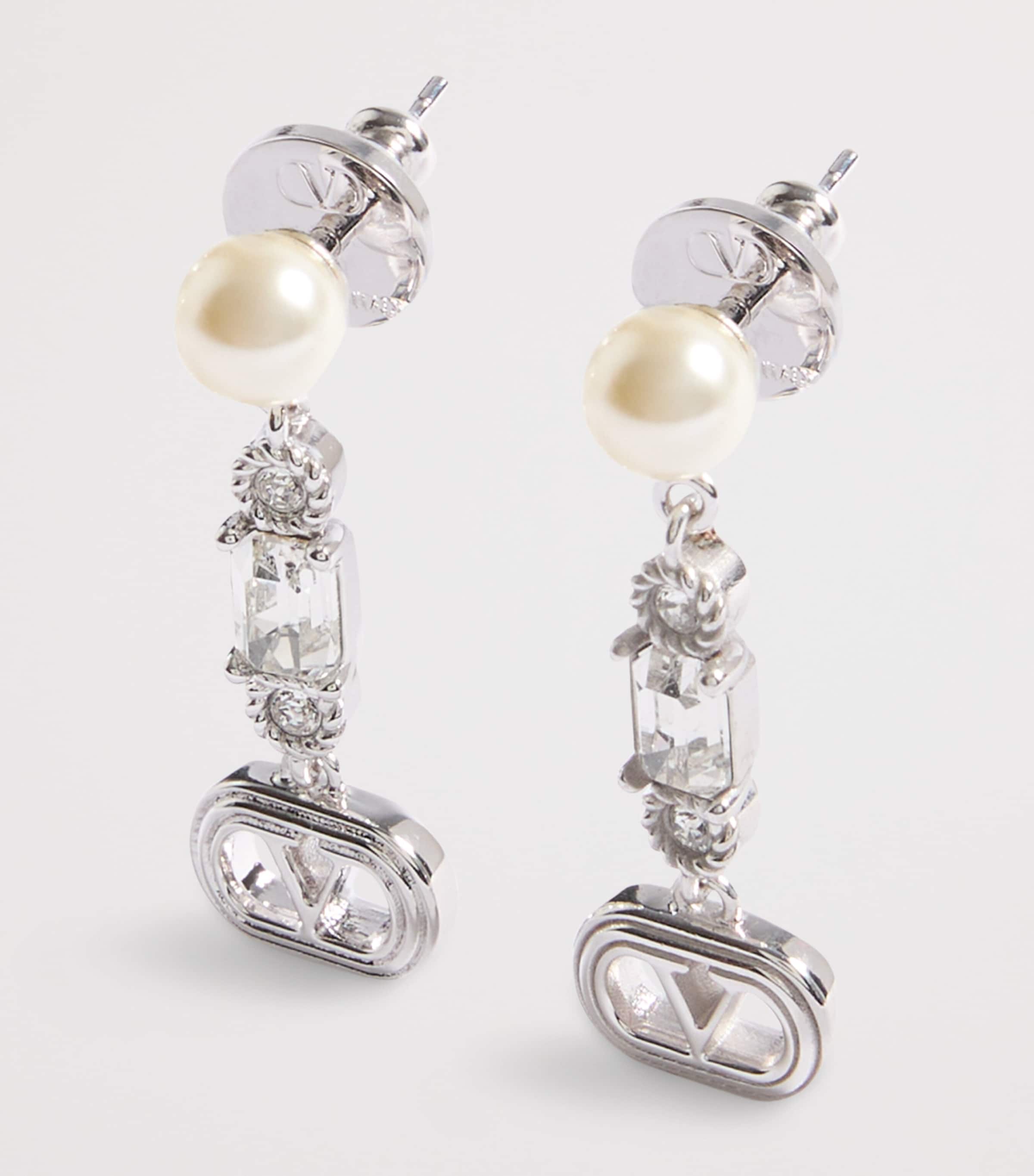 Embellished Ovalette Earrings DFF Image 3