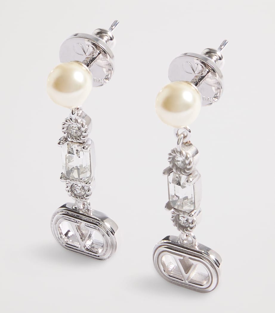 Embellished Ovalette Earrings DFF Image 3