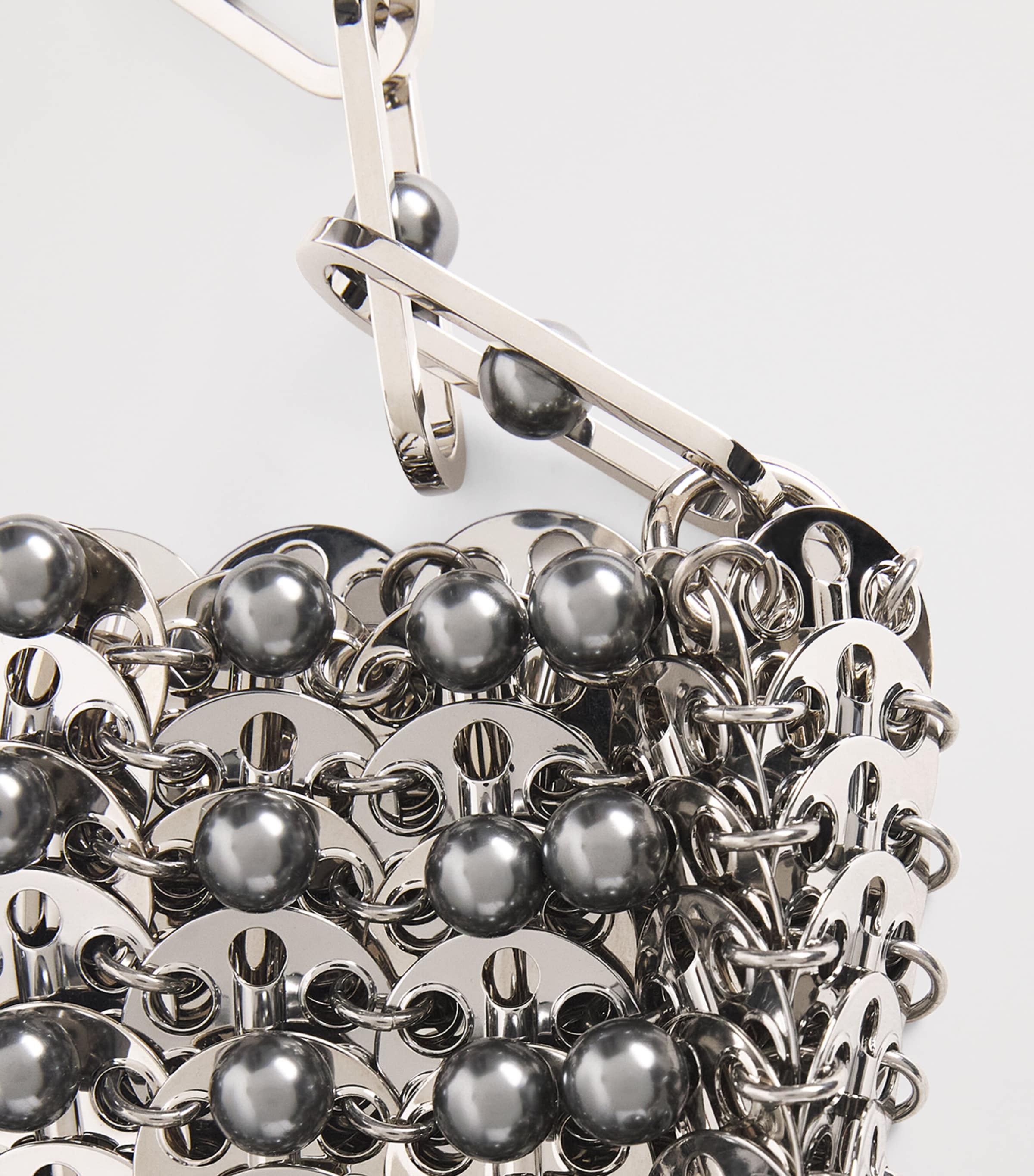 Rabanne Sphere Shoulder Bag Silver Image 3