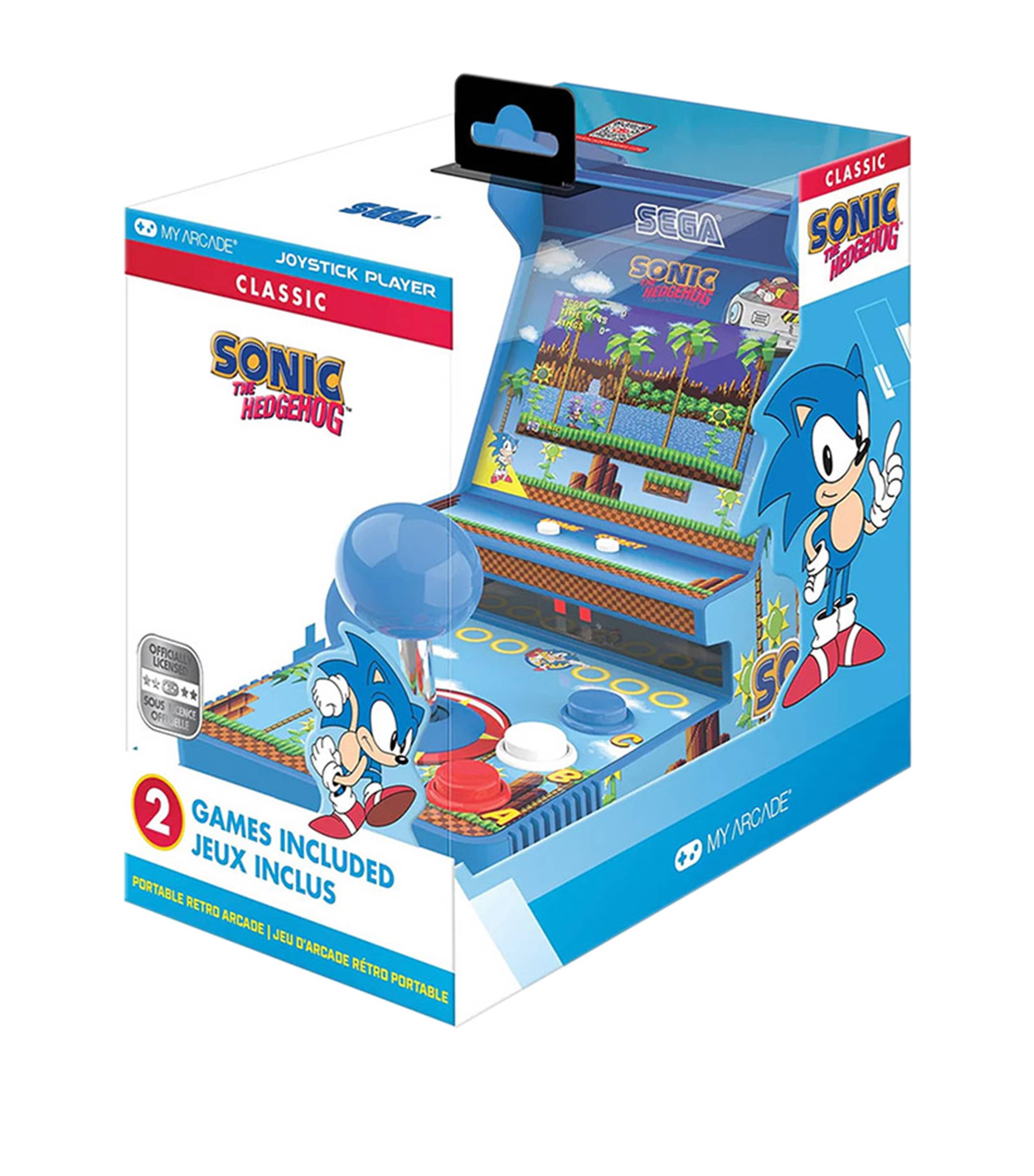 The Source Sonic The Hedgehog Joystick Retro Arcade Image 1