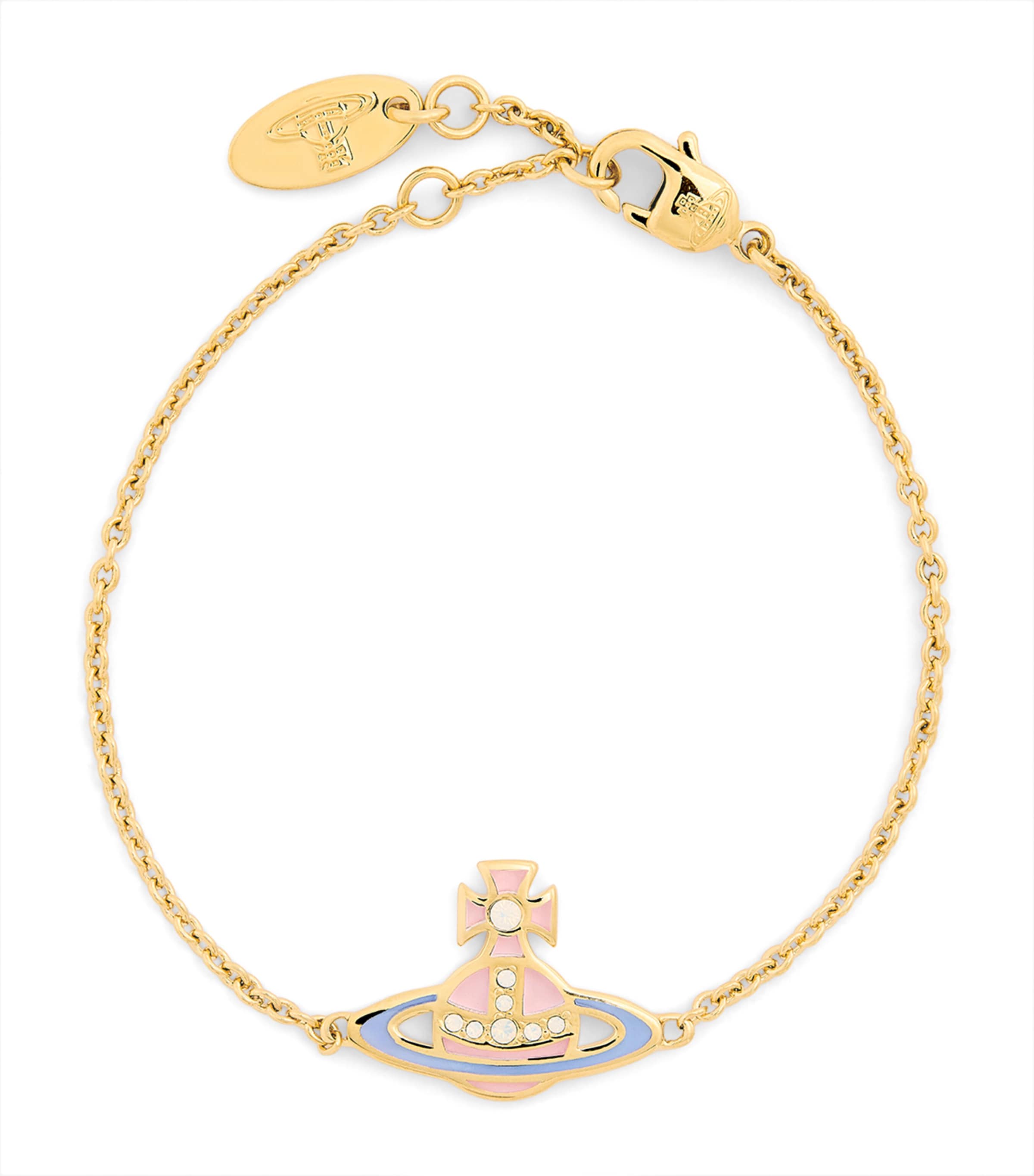 Vivienne Westwood Concetta Bas Relief Bracelet In Gold