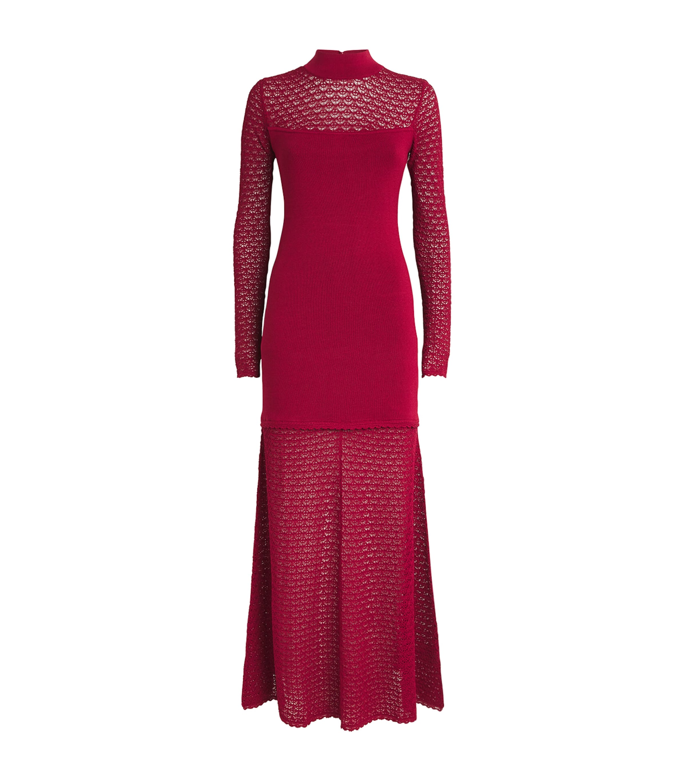 POSSE CROCHET ROMY MAXI DRESS
