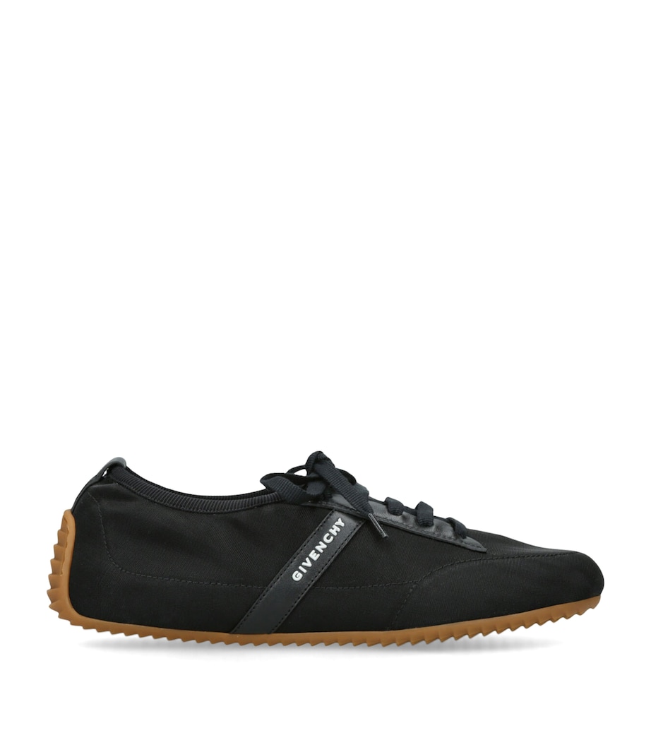 Slim Woven Sneakers BLACK Image 1
