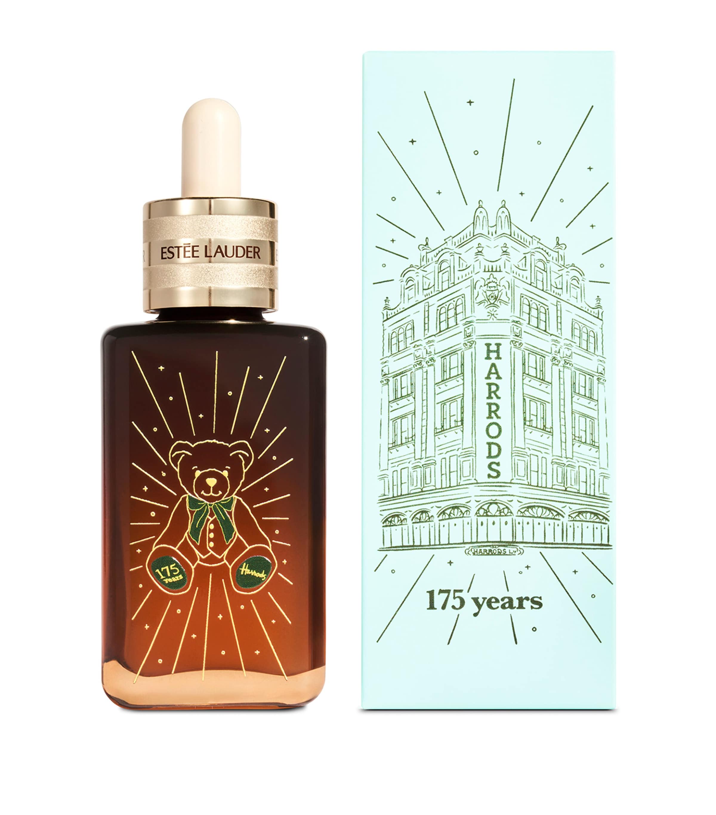 Estée Lauder x Harrods Engraved Advanced Night Repair Serum Synchronized Multi Recovery Complex Serum (75ml) Image 2