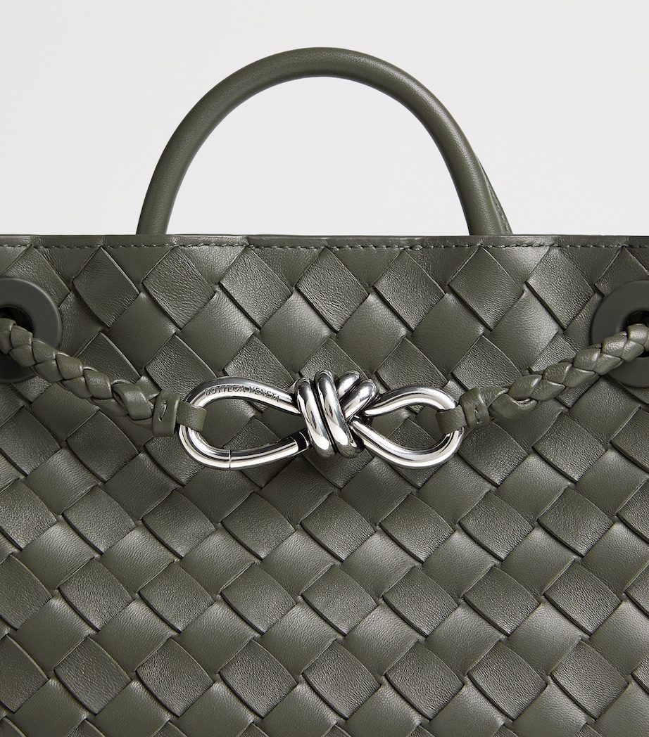 Small Leather Andiamo Top-Handle Bag 3297 Image 8