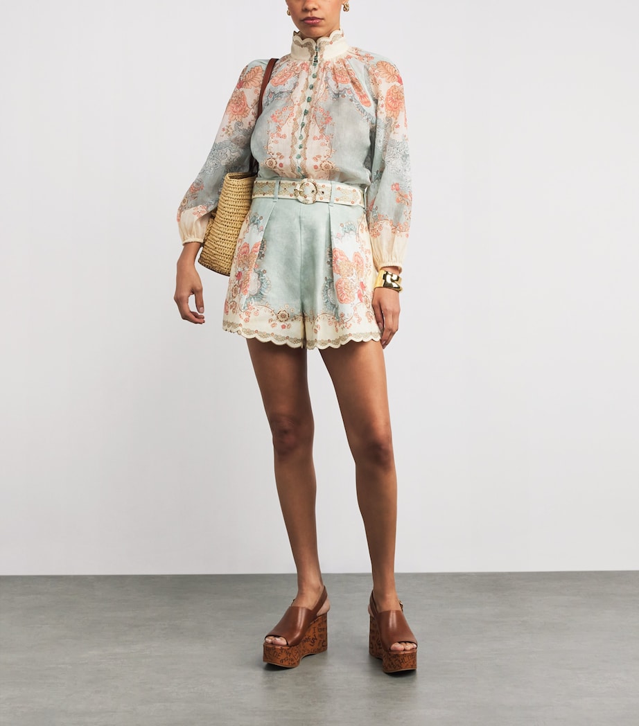 Floral Daylight Blouse WLLPAPR FLRL MNTWPFM Image 2