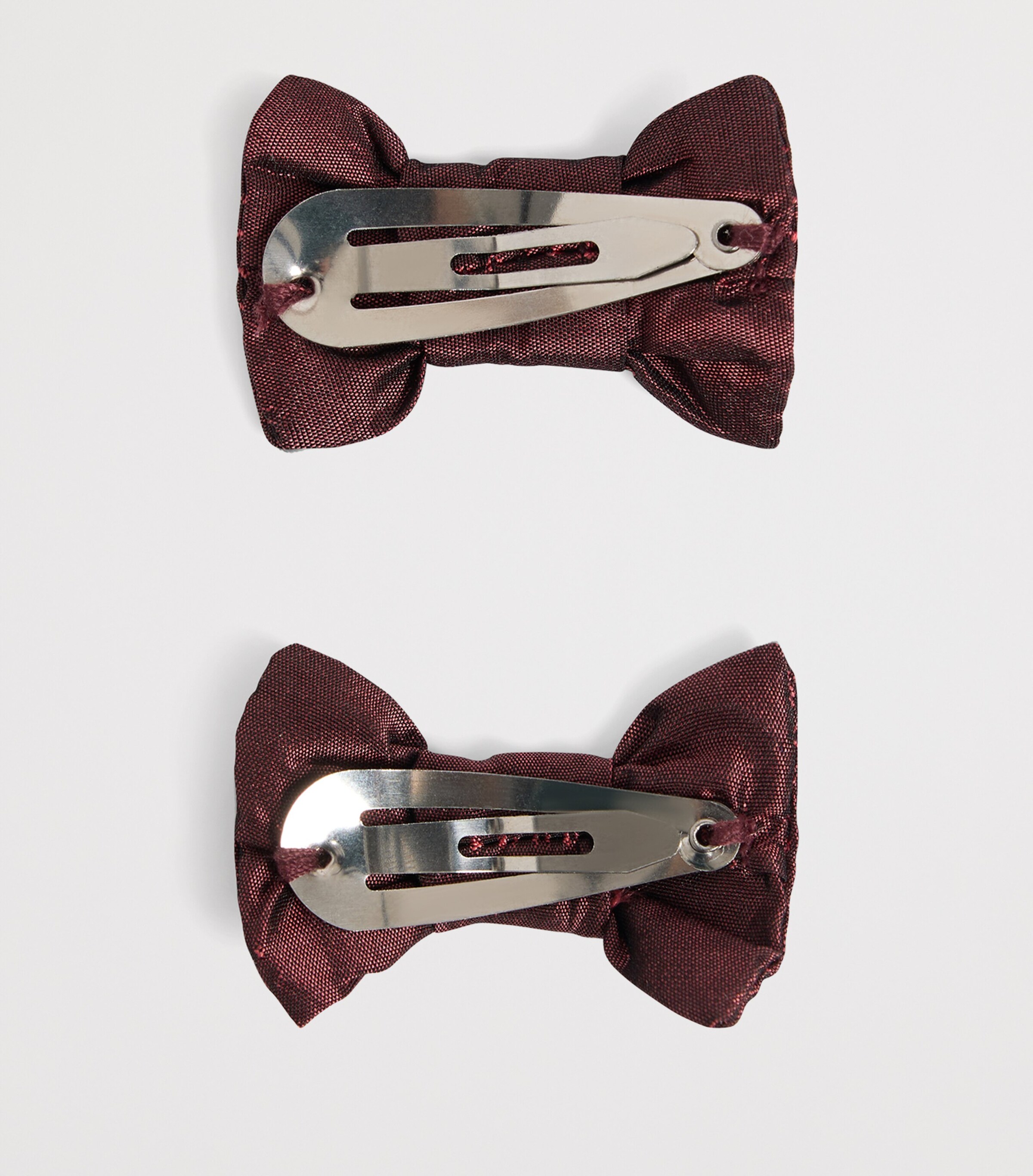Bow Hair Clips (Set of 2) RUBIS Image 2