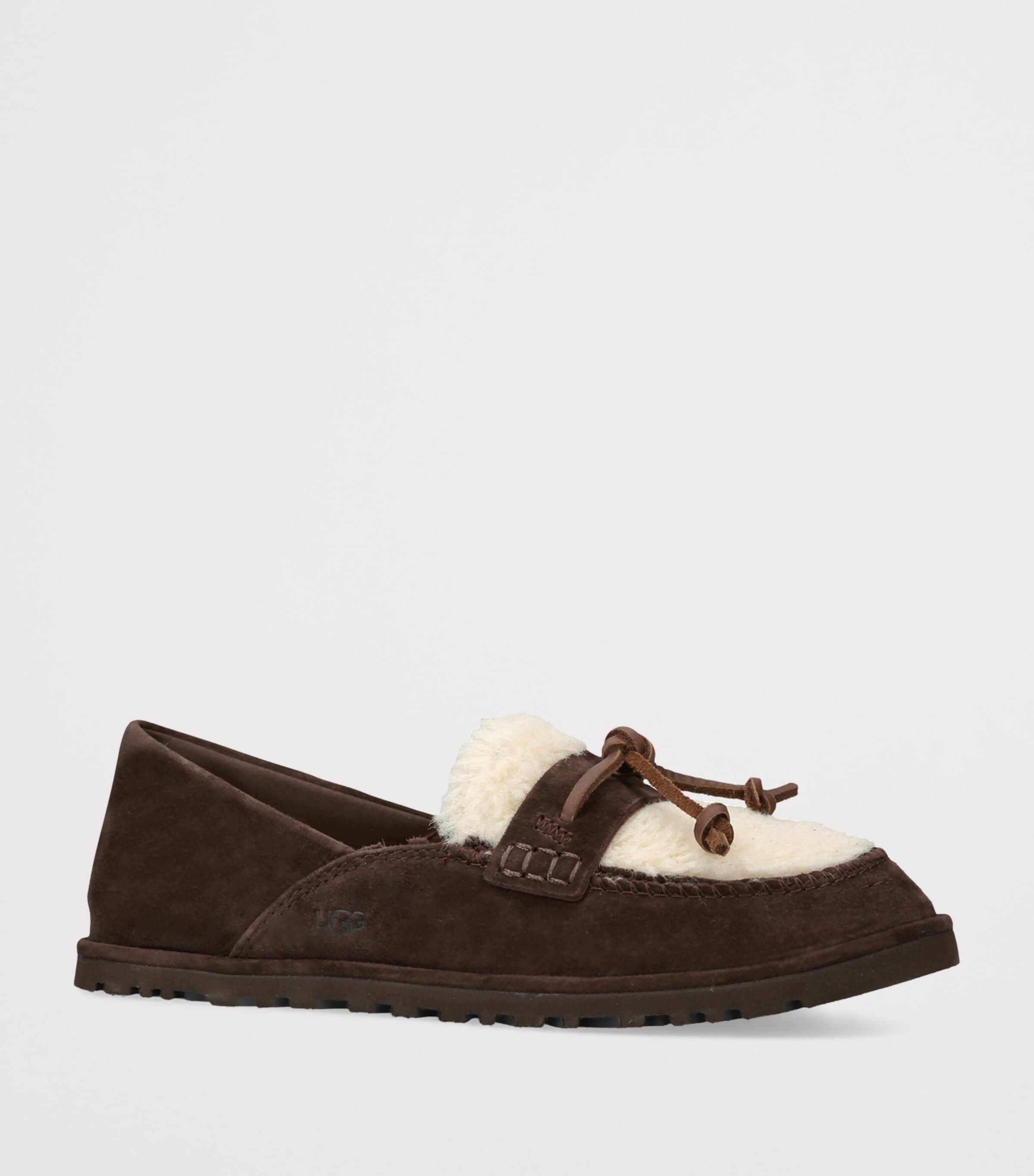 UGG Suede Zora Loafers Dark Brown Image 2