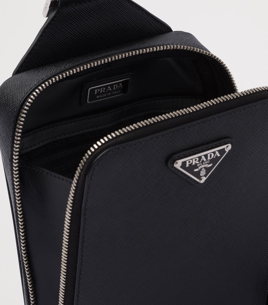 Saffiano Leather Brique Cross-Body Bag F0002 Image 4