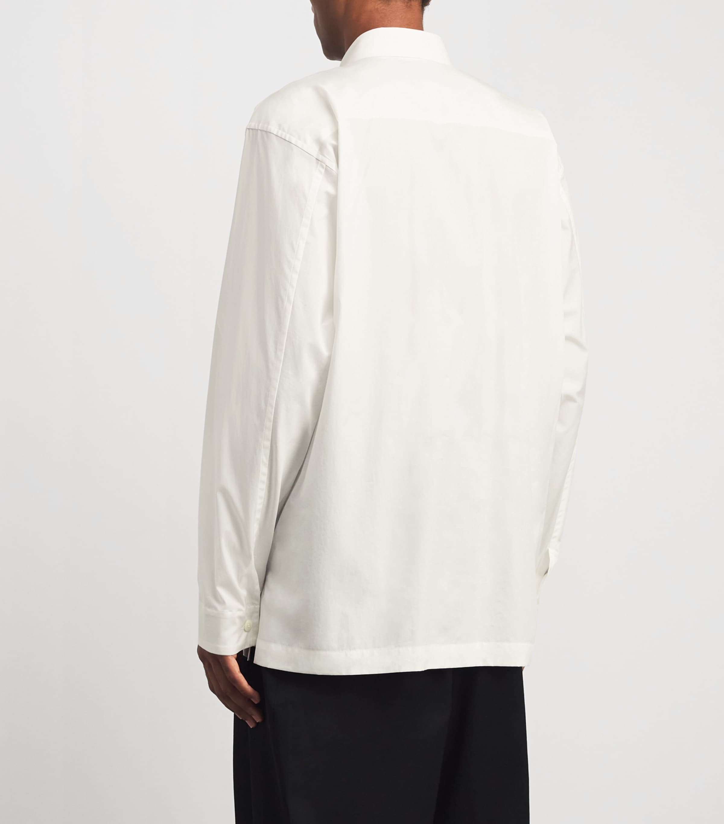 IM MEN Mens Cotton 140/02 Shirt White Image 5