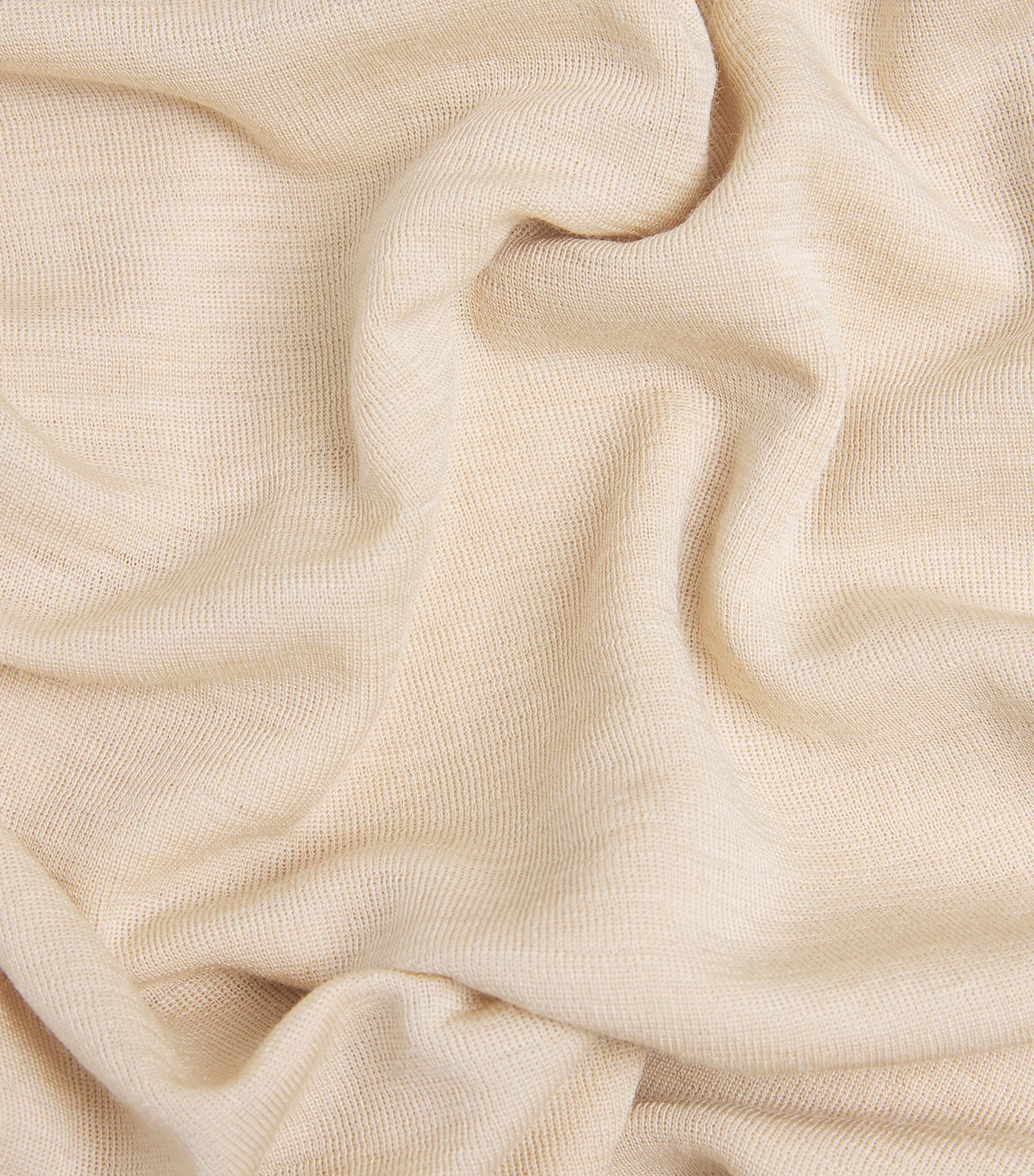 Long-Sleeve Rollneck Top BEIGE Image 5