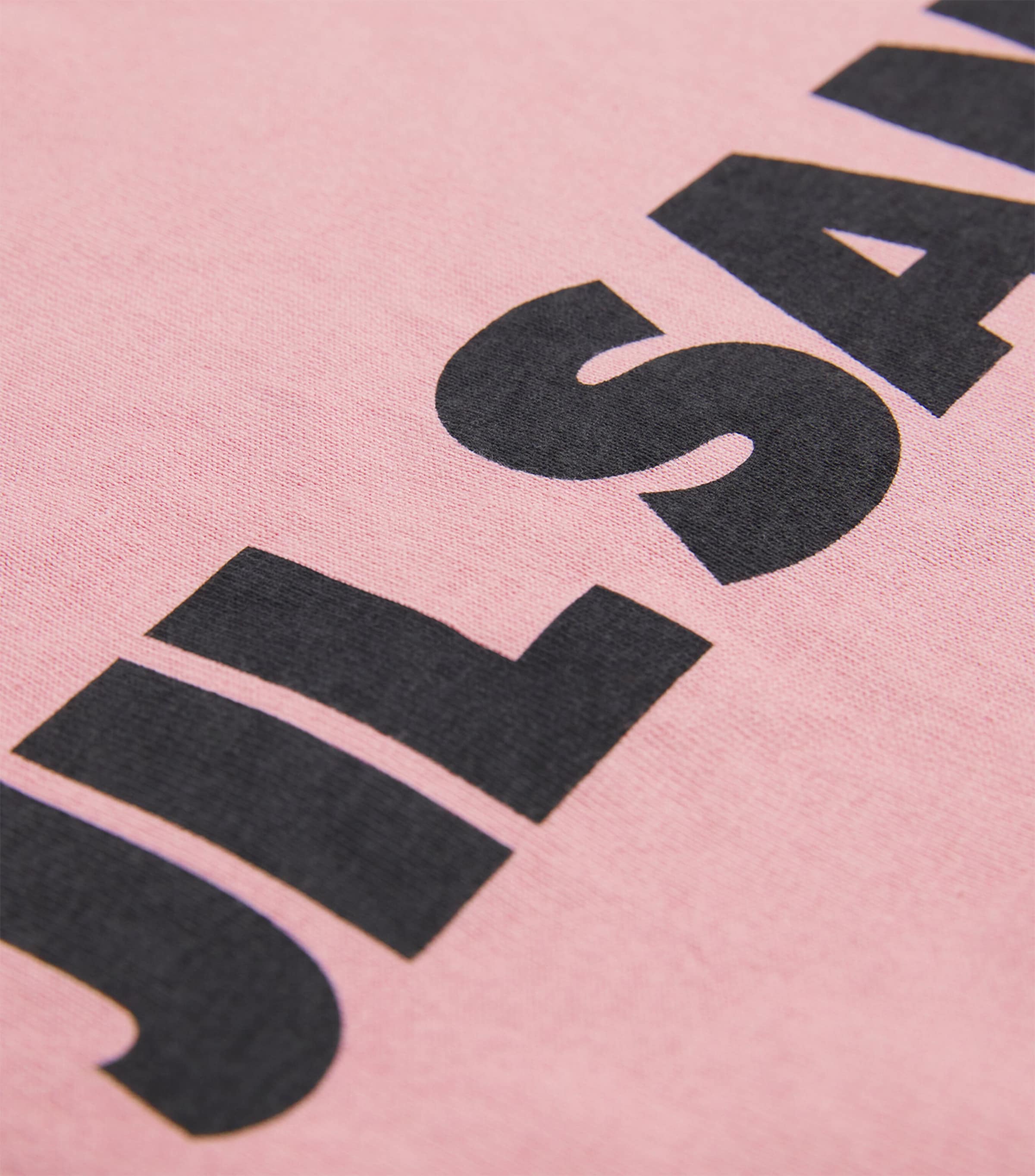 JIL SANDER ピンク ロゴ Tシャツ 半袖 Jil Sander Pink Cotton Logo T-Shirt | Harrods US