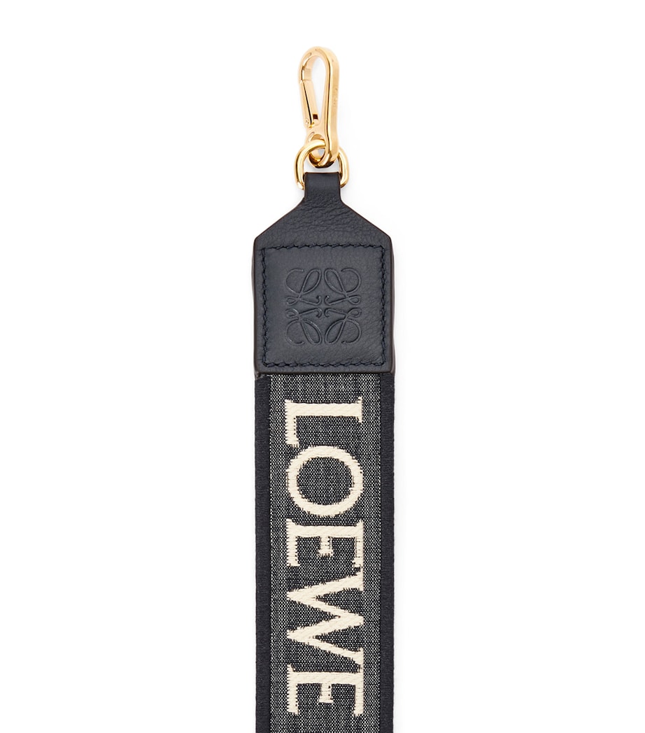 Jacquard Anagram Logo Strap DEEP NAVY Image 2