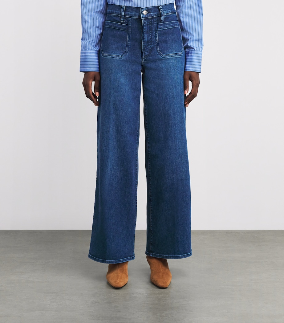 Le Slim Palazzo Bootcut Jeans IBER IBERIA Image 3