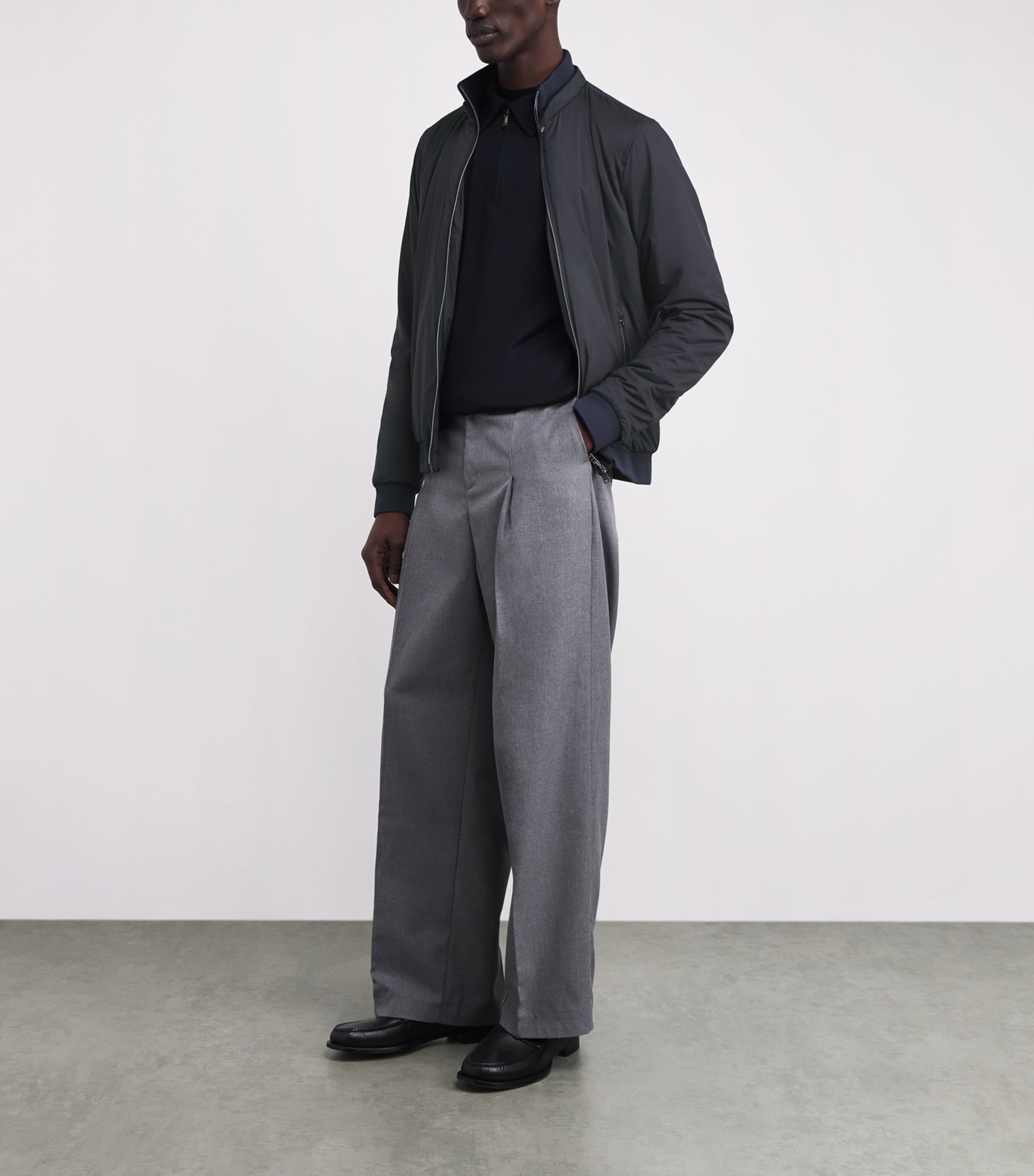 Bomber Jacket BLUE 9200 Image 2