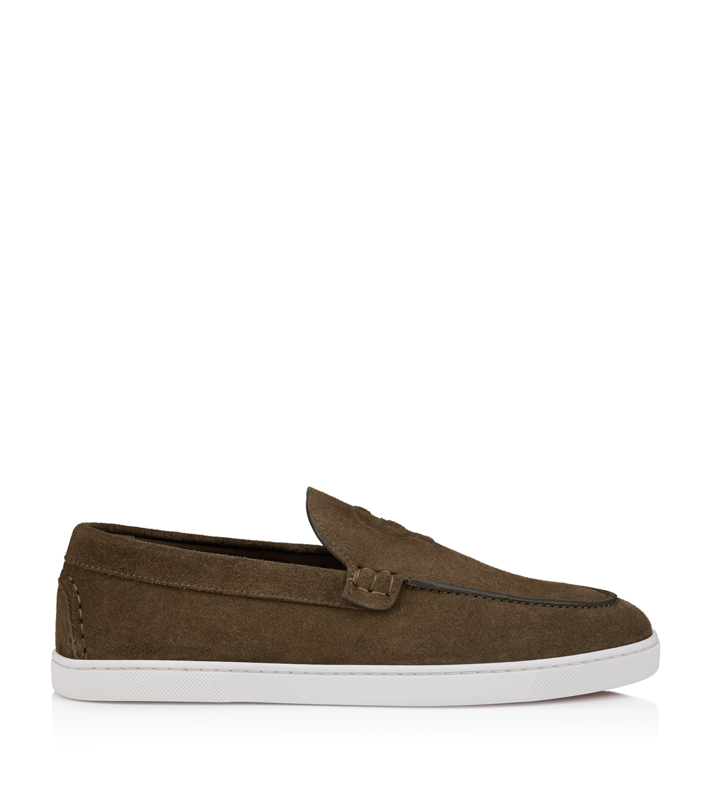 Christian Louboutin Neoclboat Suede Boat Shoes Image 1