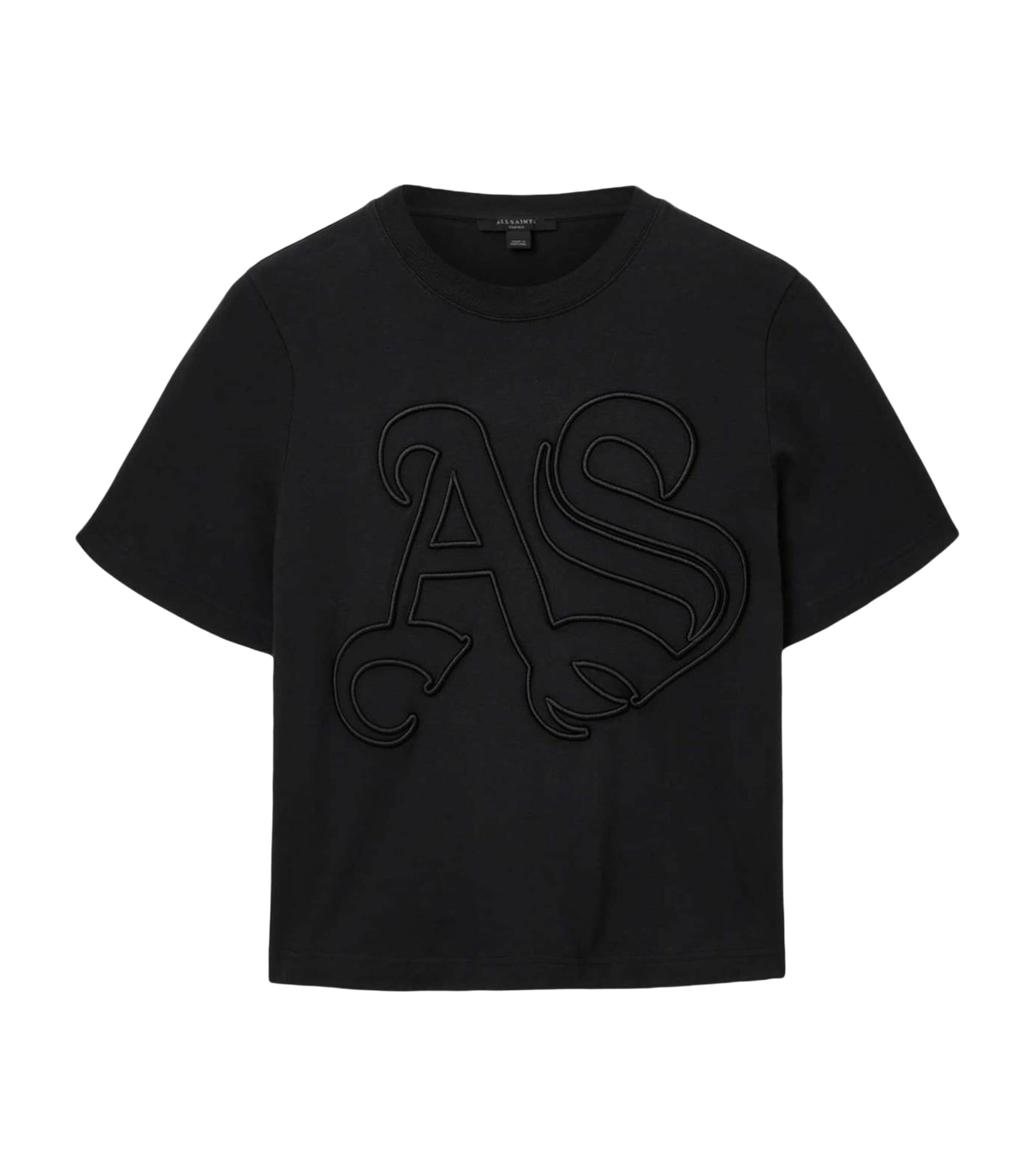 Organic Cotton Lisa T-Shirt BLACK Image 1