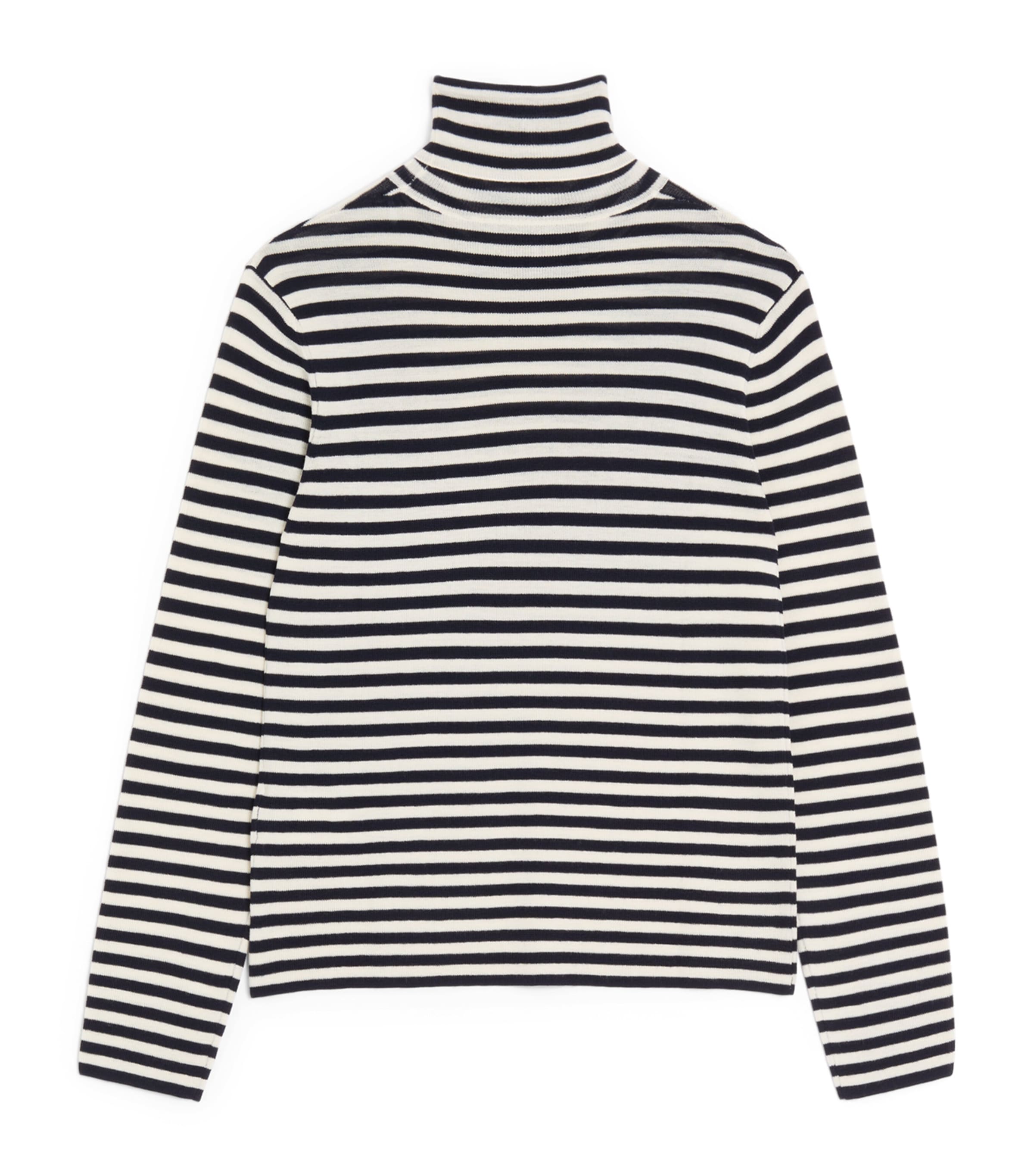 Wool Stripe VLogo Sweater 6A1 Image 2