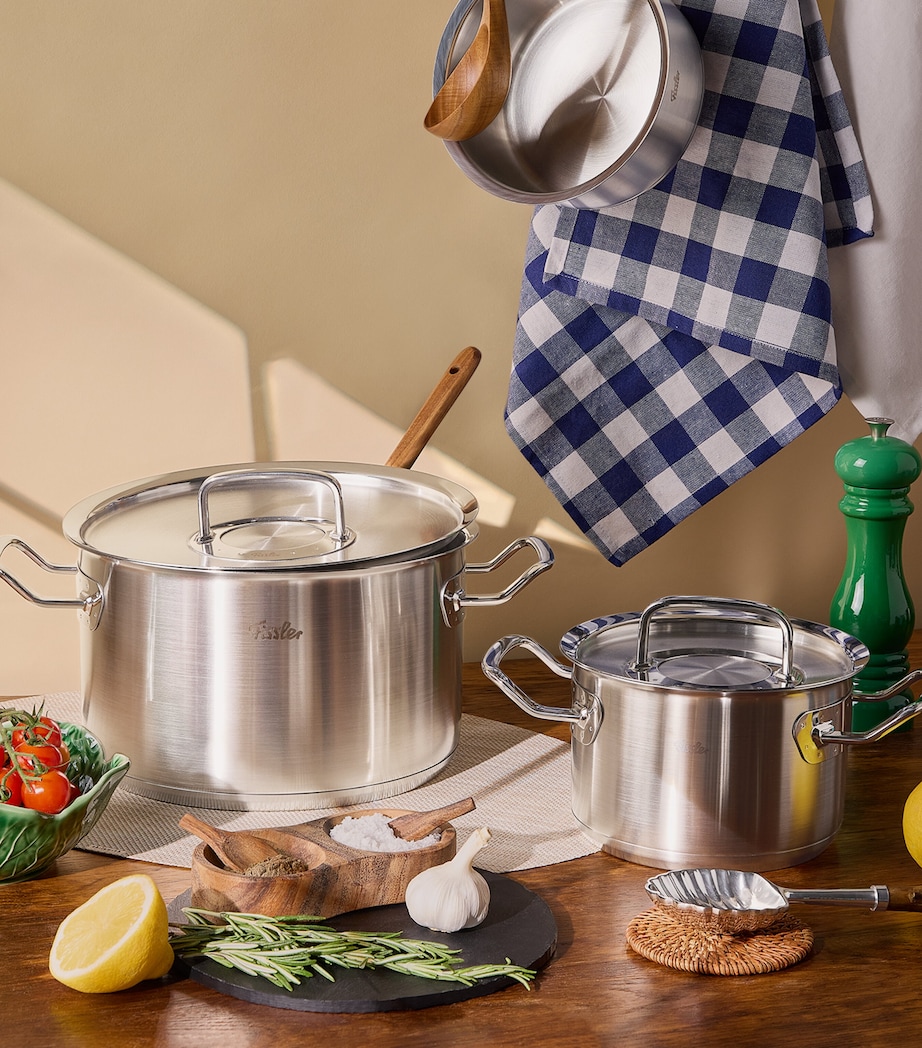 Original Profi 7-Piece Cookware Set STAINLESS STEEL Image 7