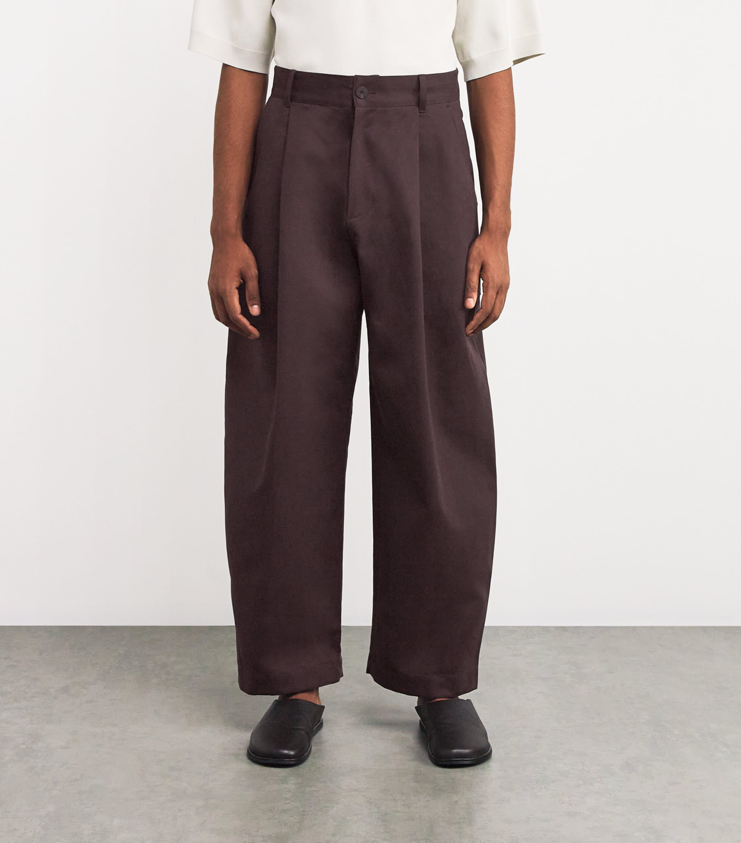 Cotton Carpenter Trousers CONKER Image 3