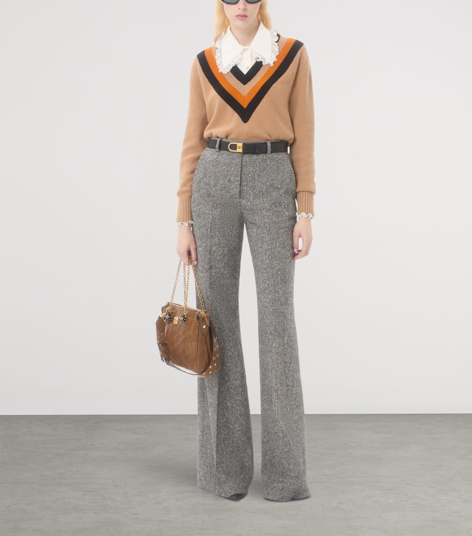 Silk Frilled Shirt A03 Image 6