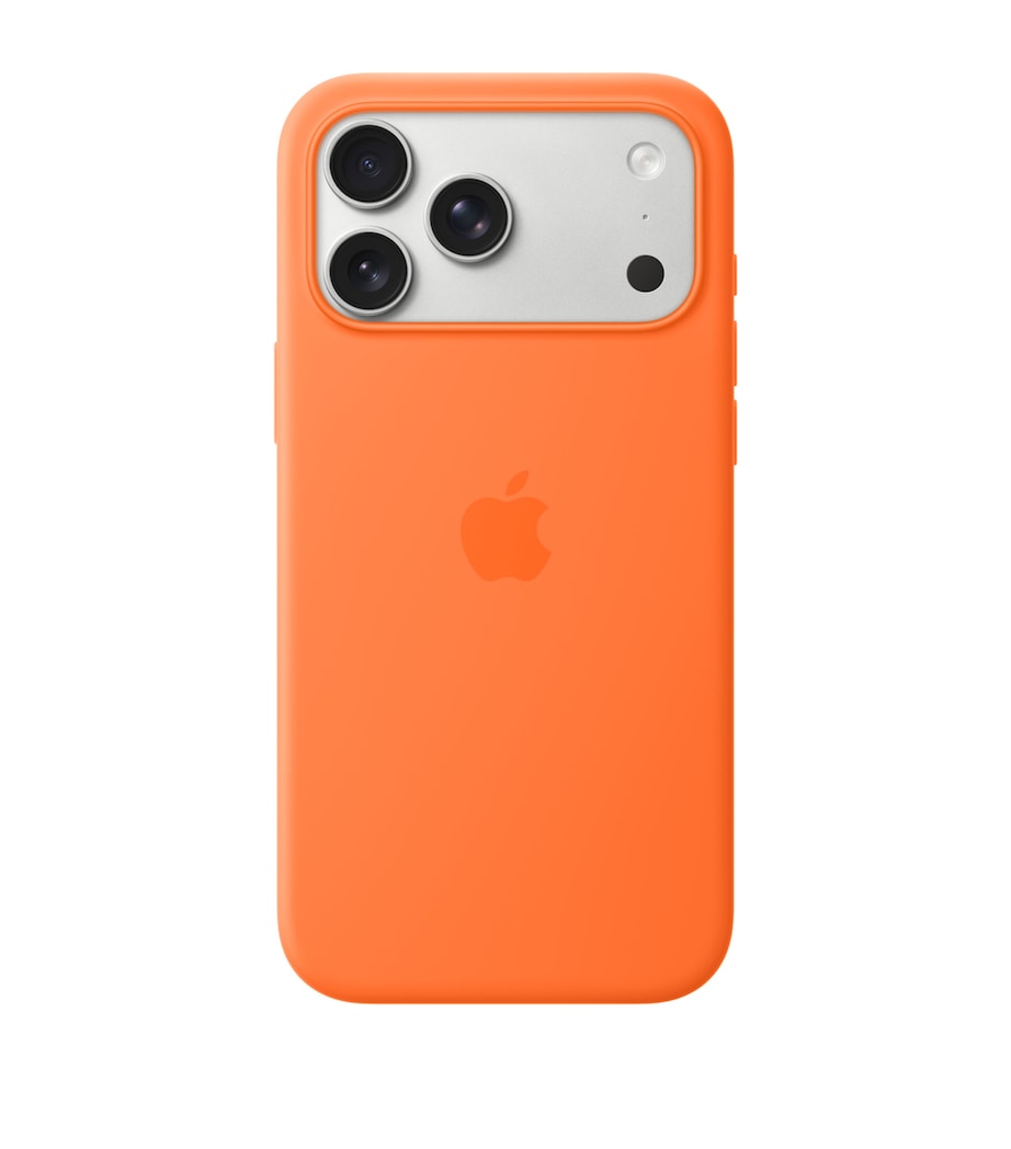 Silicone iPhone 17 Pro MagSafe Case ORANGE Image 1