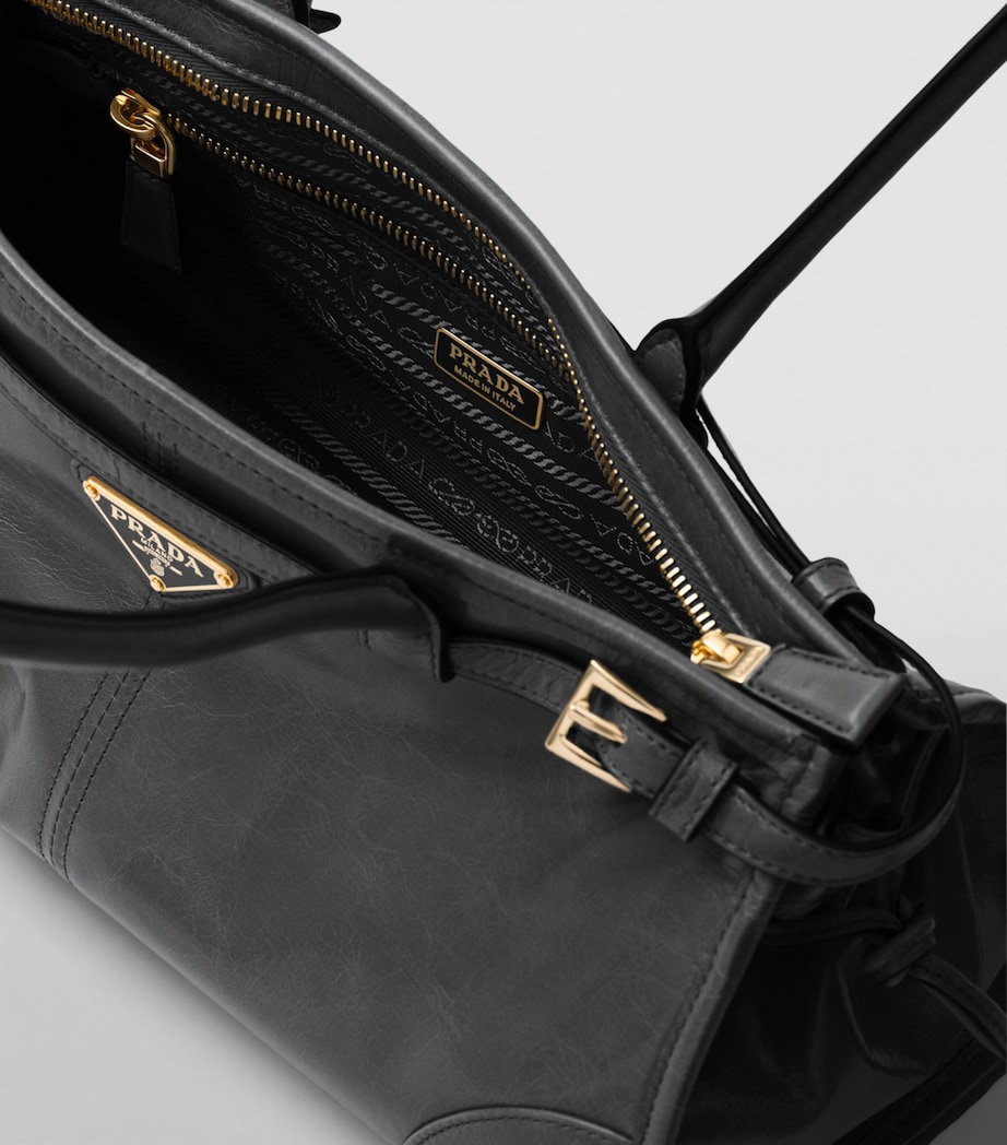 Medium Leather Bonnie Top-Handle Bag F0002 Image 6