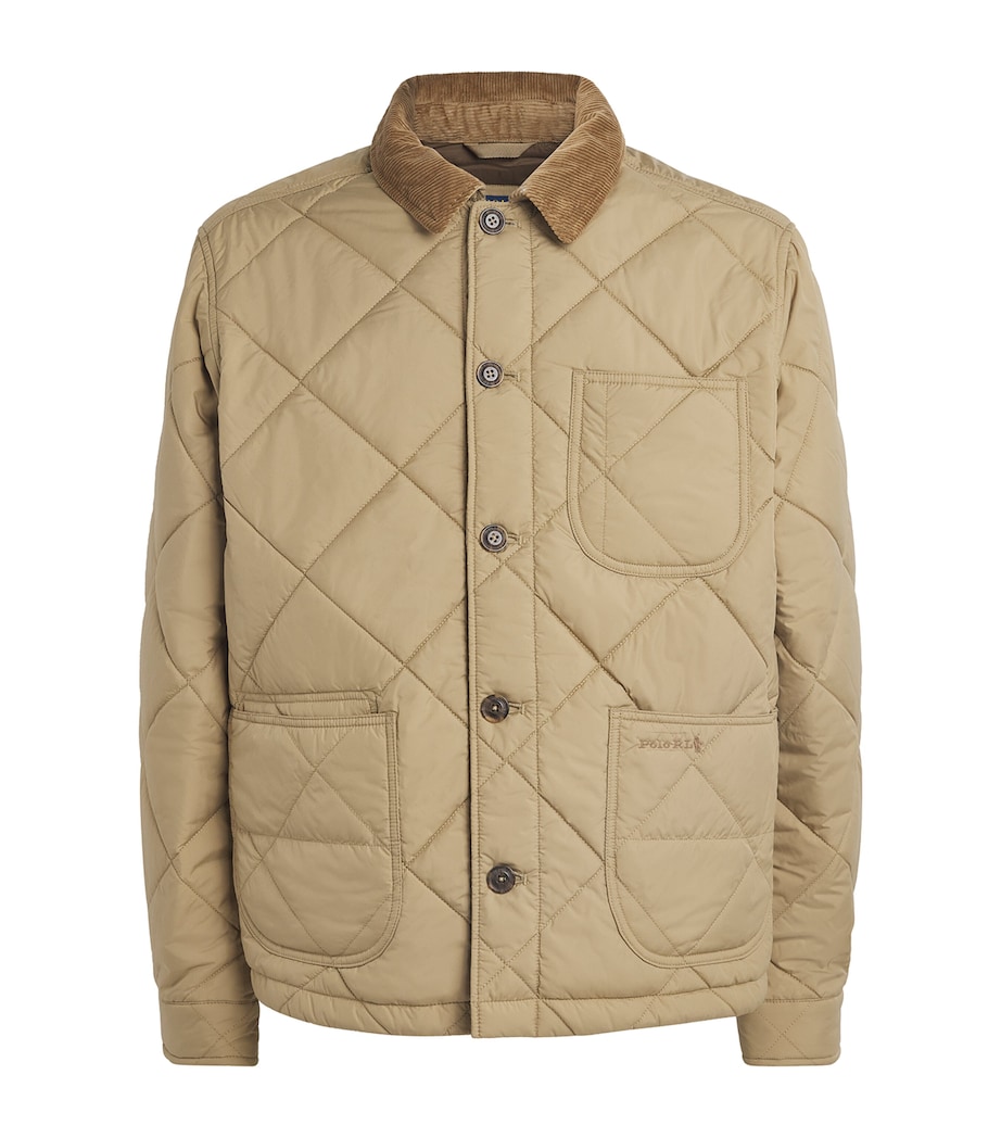 Quilted Field Jacket KHAKI Image 1