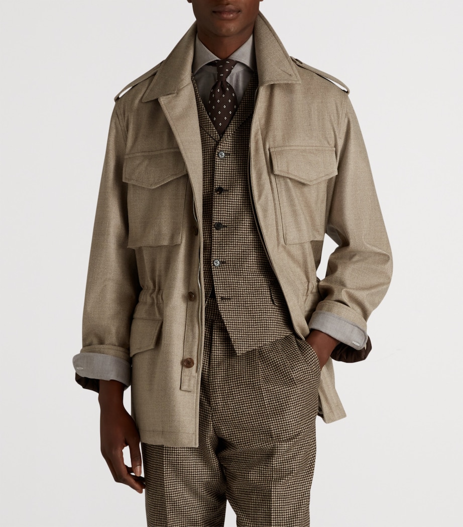 Wool Field Jacket 260TAUPE Image 4