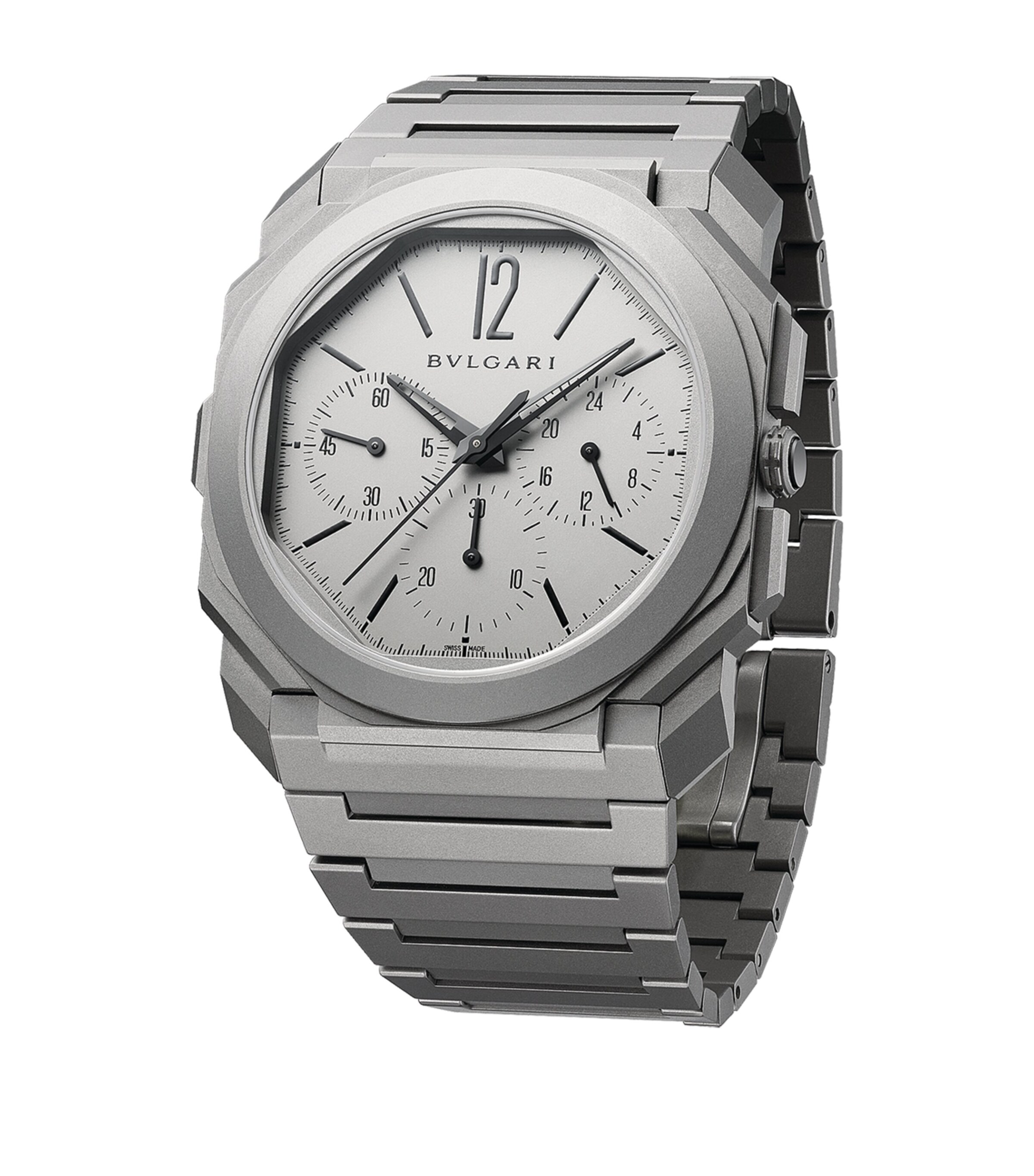 Octo Finissimo Automatic Chronograph Watch 42mm GREY Image 4