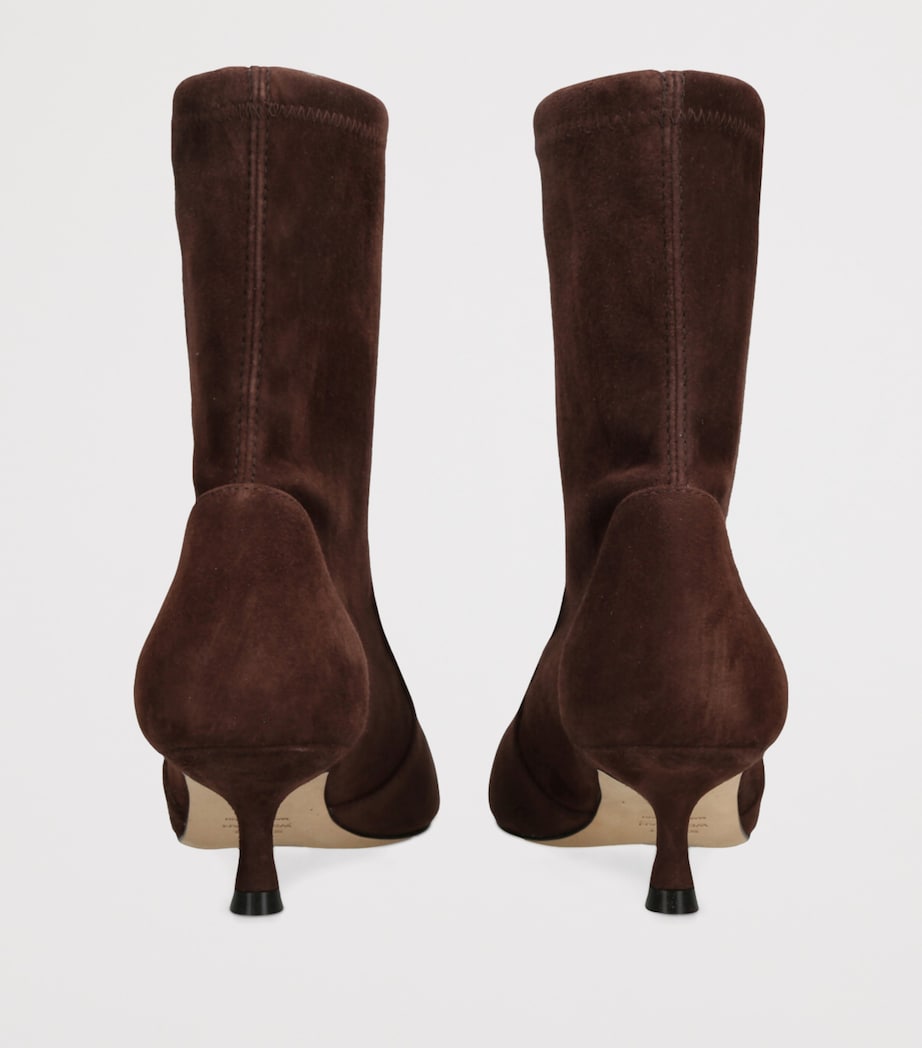 Suede Naomi Ankle Boots 50 BROWN Image 2