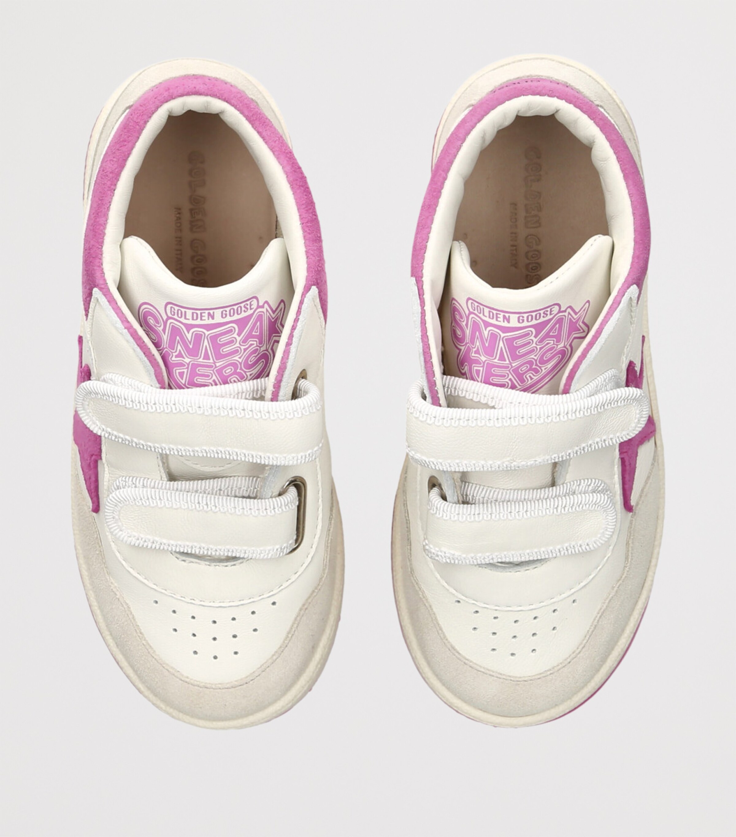 Golden Goose Leather June Sneakers Pink Image 4