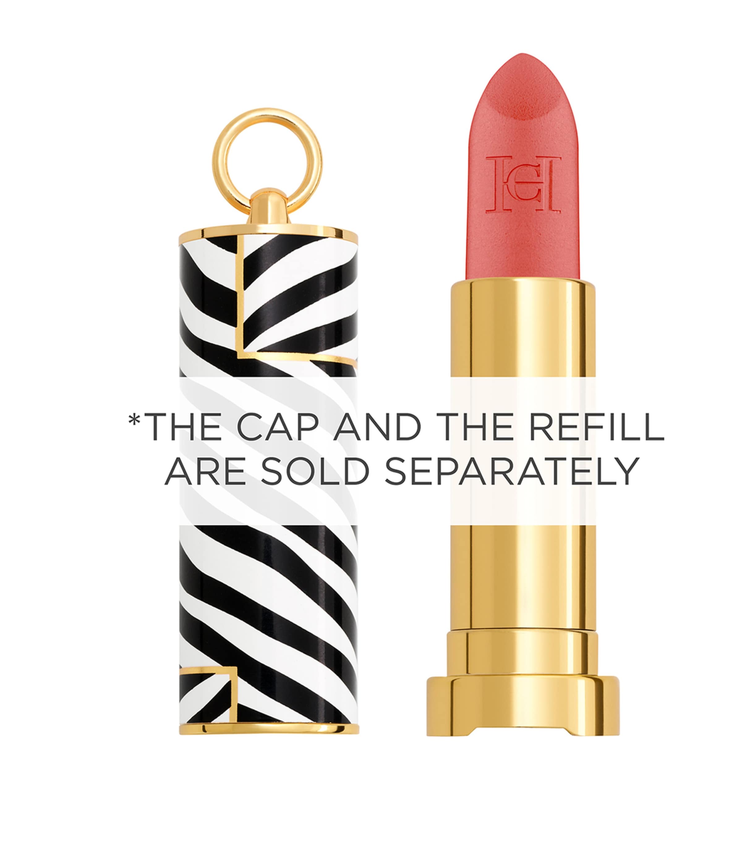 Carolina Herrera Nude Couture Blur Matte Lipstick Refill Pink Image 2