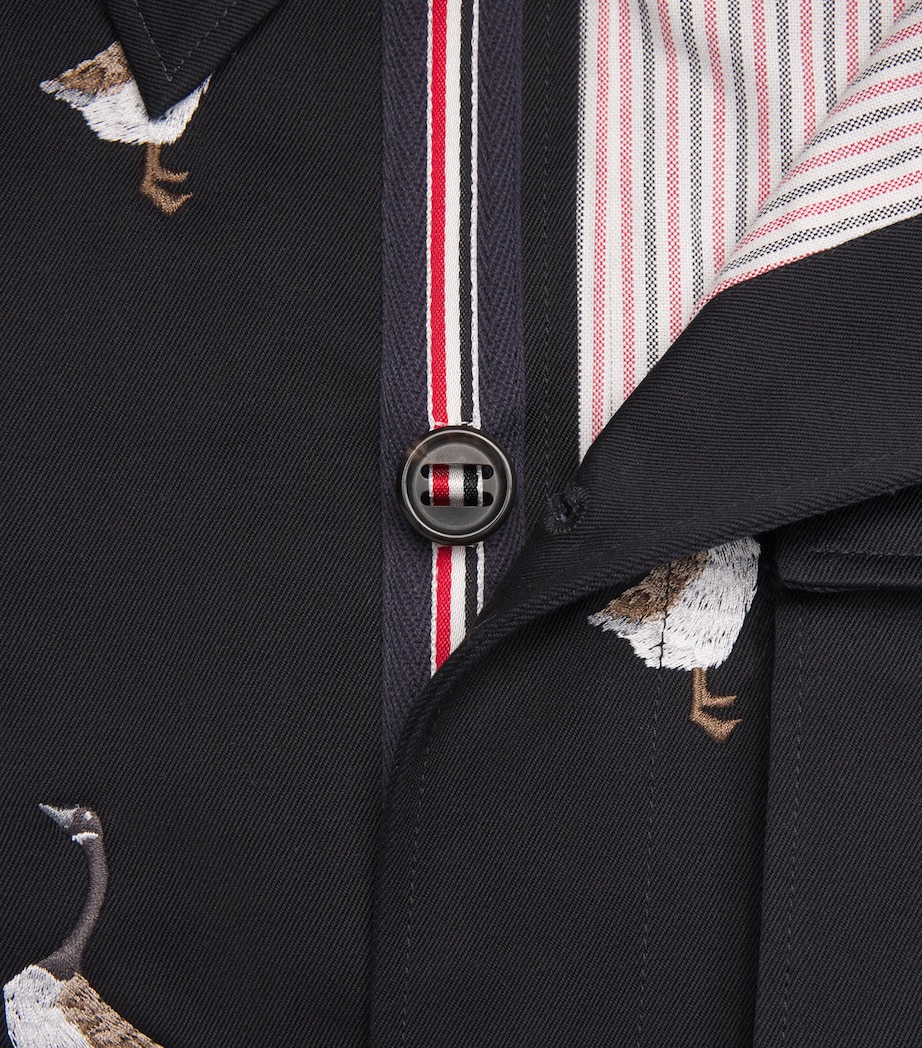 Cotton Utility Patch Pocket Jacket NAVY Image 5