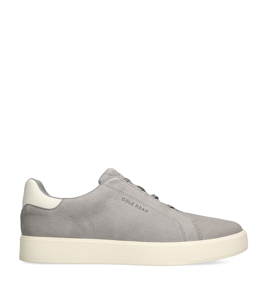 Cole Haan Suede GrandPrø Low-Top Sneakers Grey/light Image 1