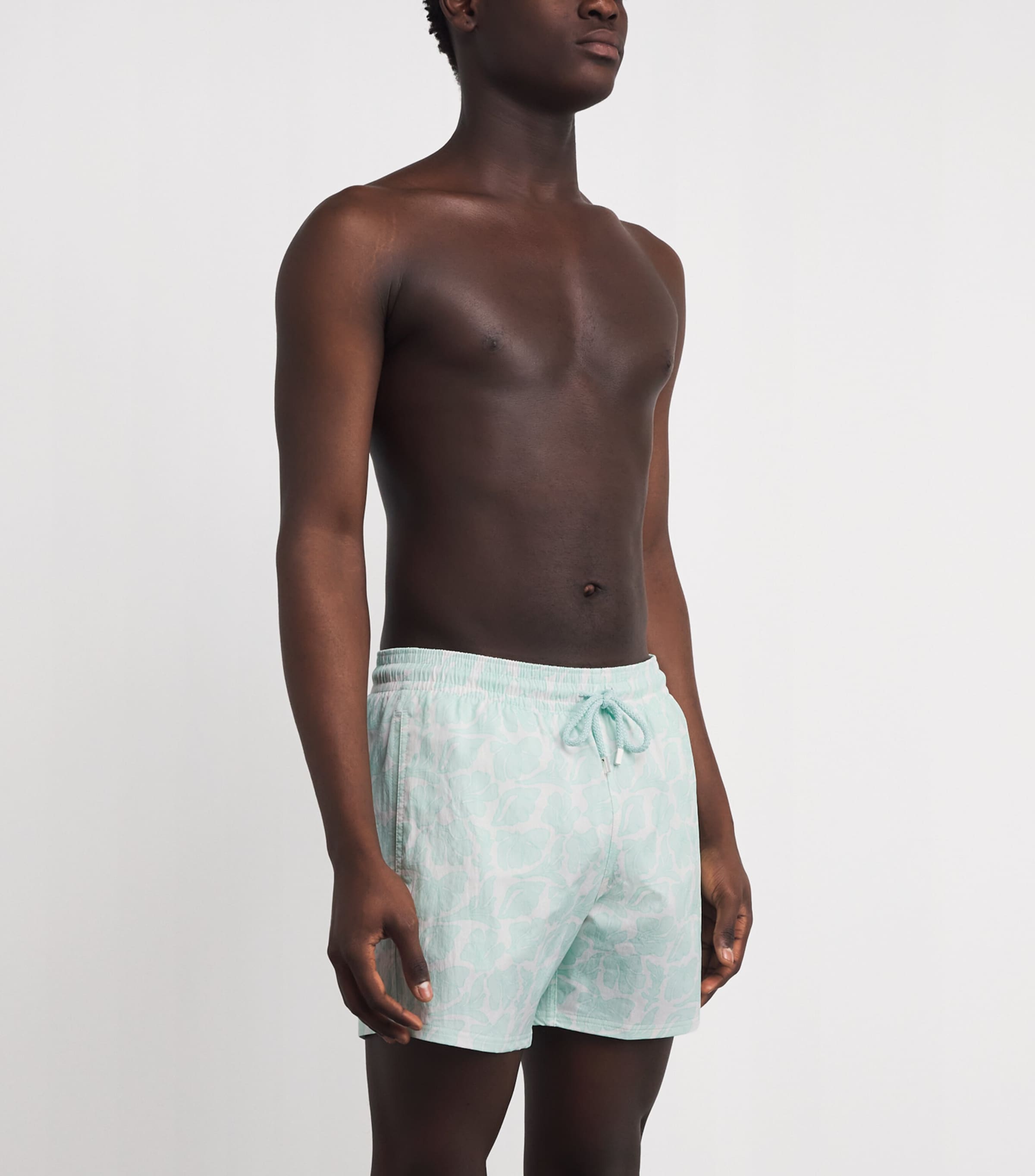 Printed Moorise Swim Shorts 010-BLANC Image 2