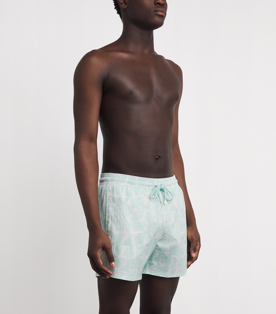 Printed Moorise Swim Shorts 010-BLANC Image 2