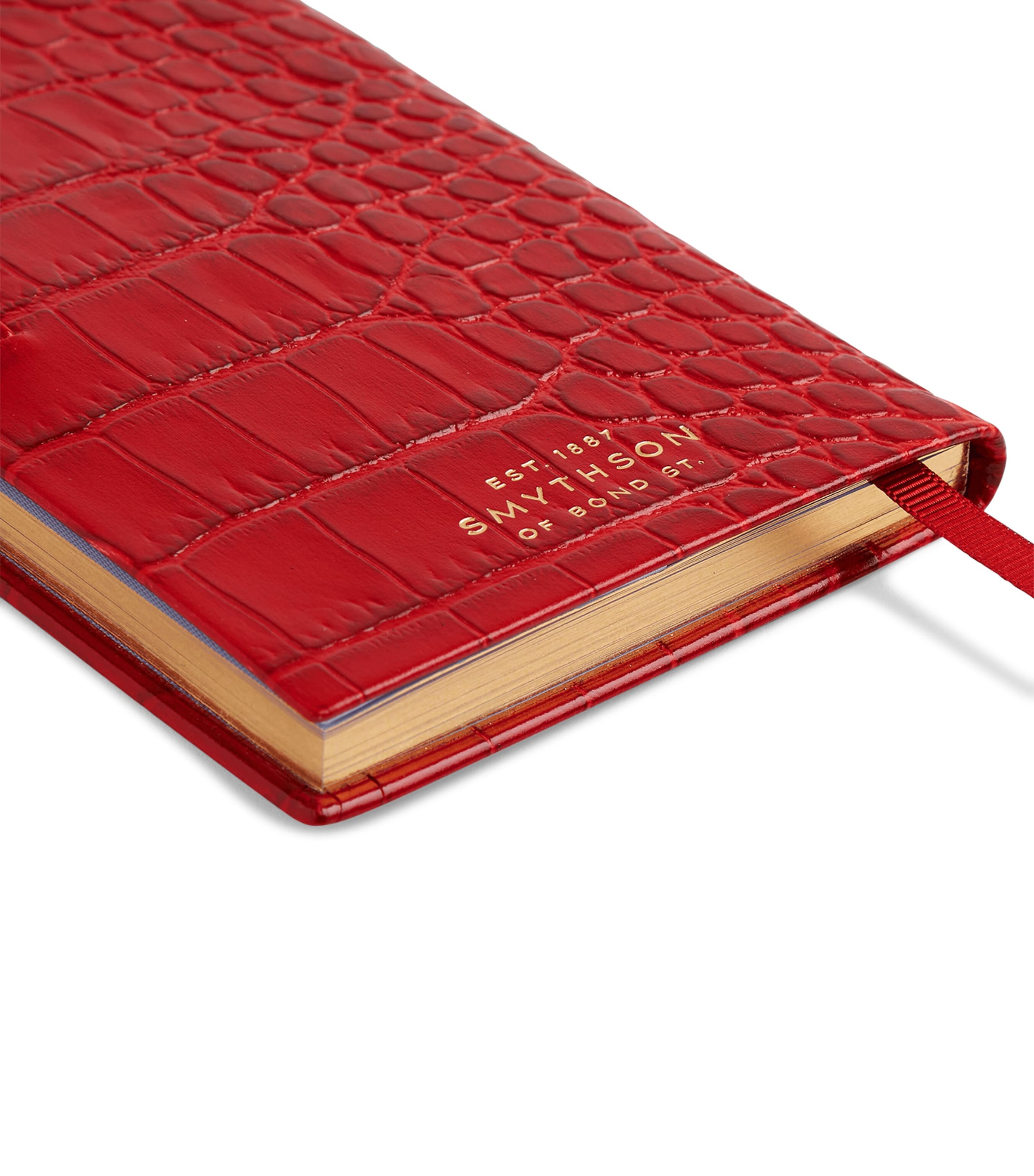 Smythson Leather Panama Weekly Diary 2027 Red Image 6