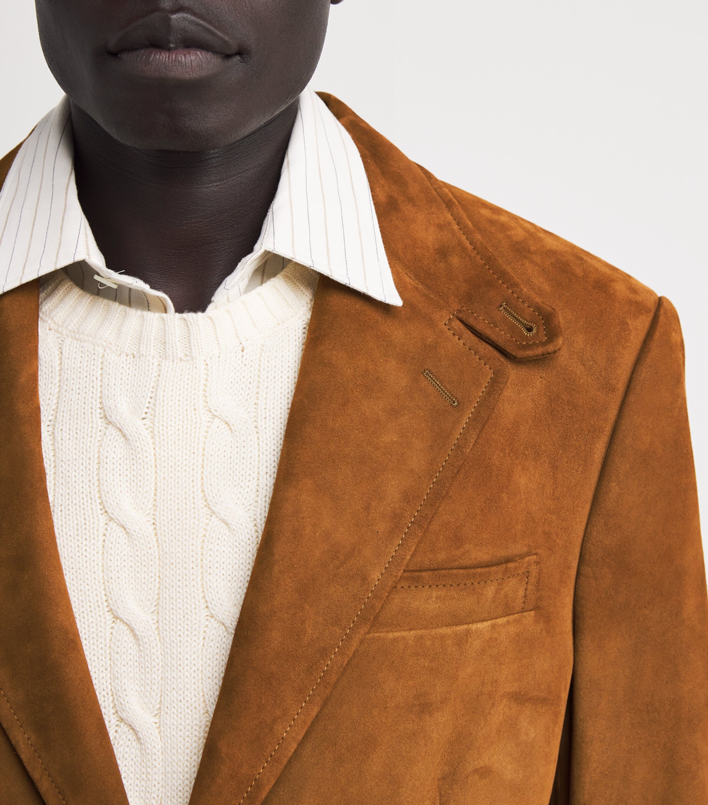 Polo Ralph Lauren Brown Suede RL67 Blazer | Harrods US