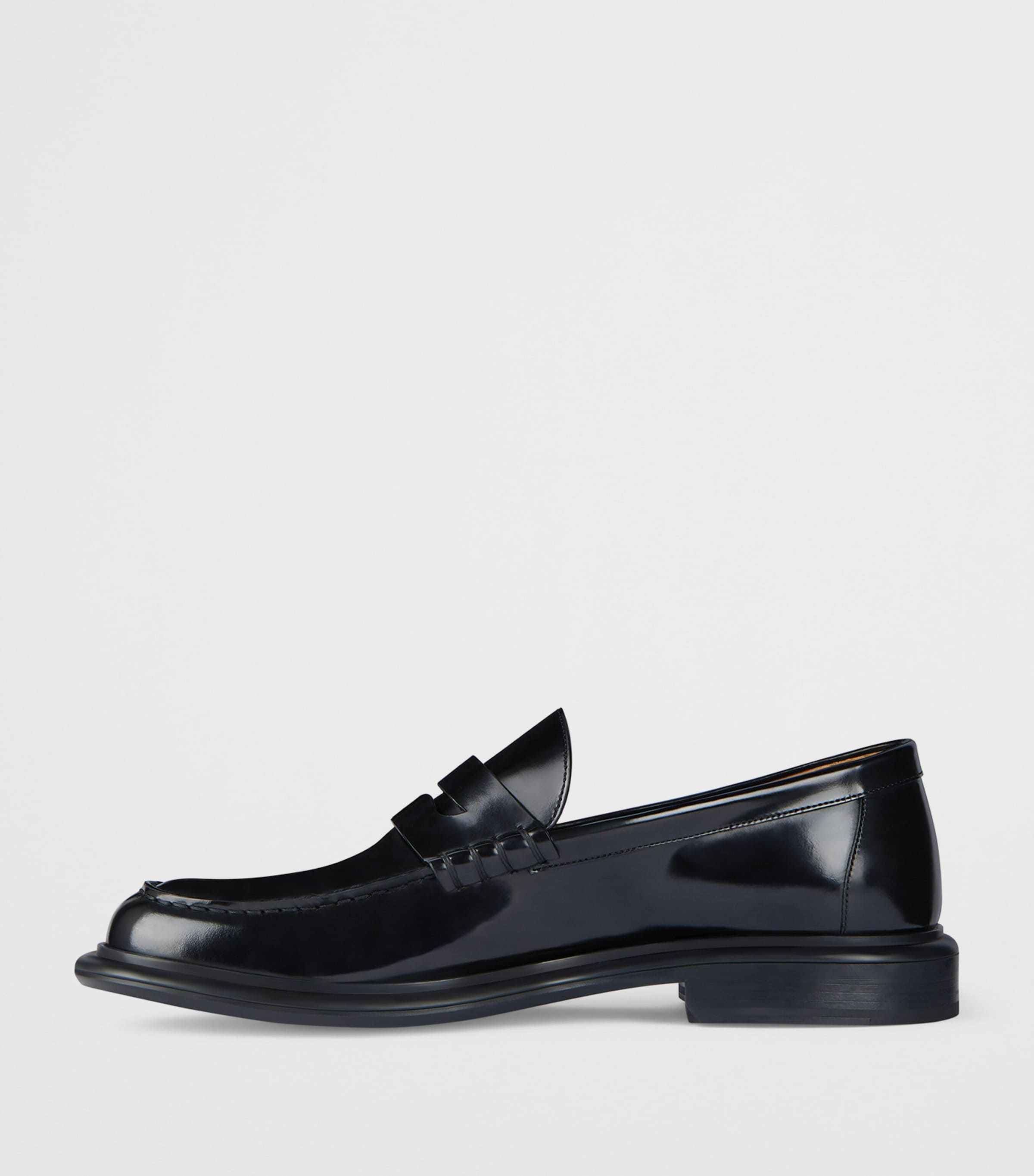 Patent Leather Loafers BLACK Image 4